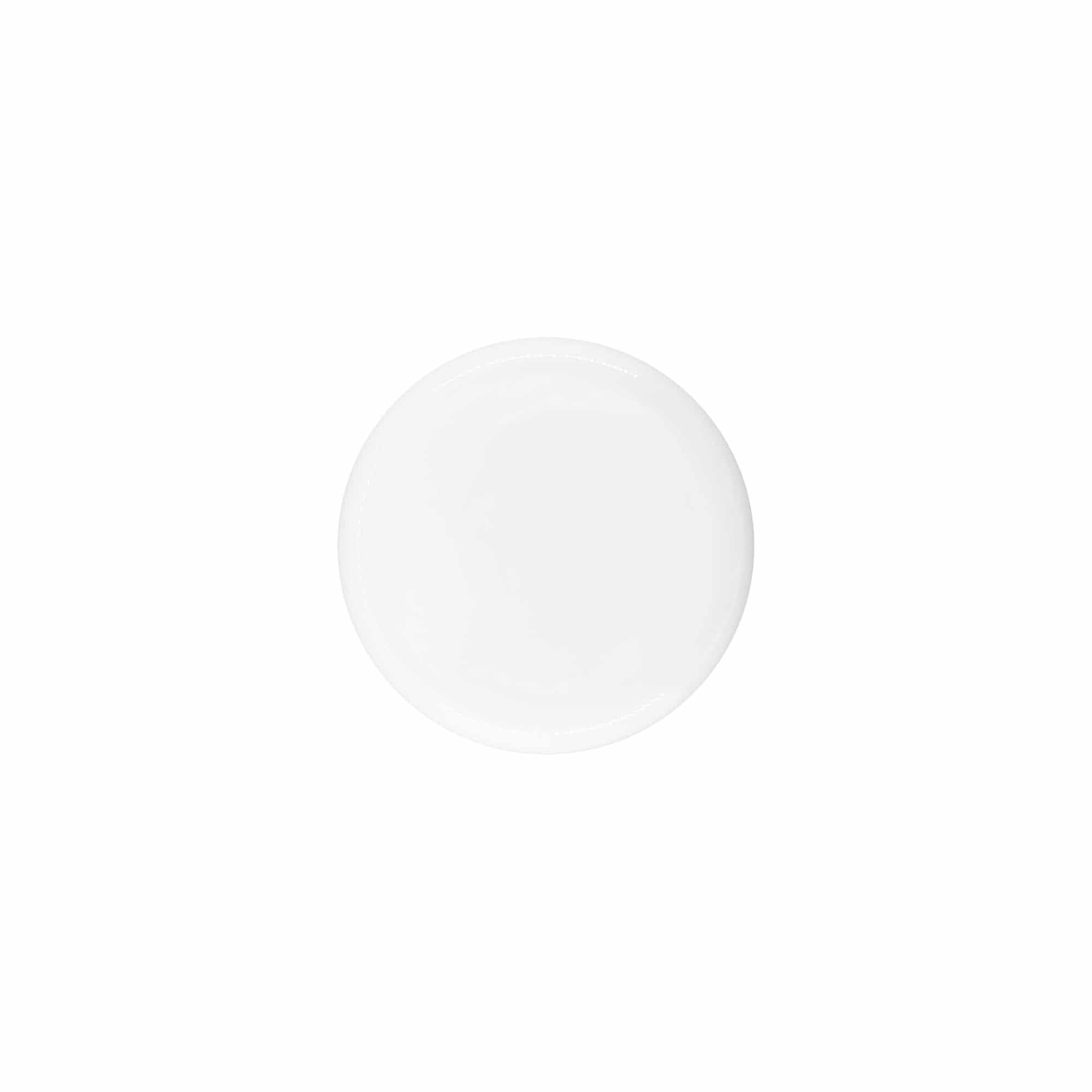 Bouchon à vis pour 50 ml « Bianca », plastique PP, blanc