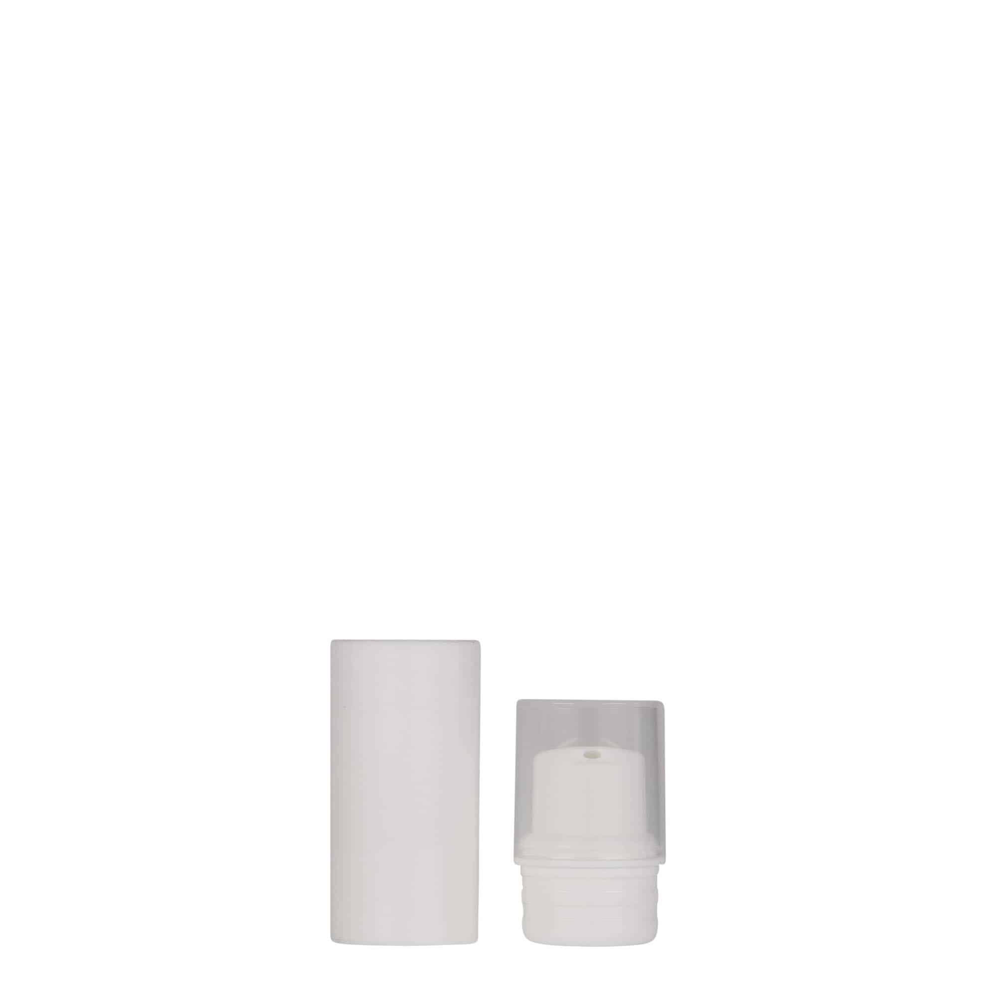 Distributeur sans air 5 ml 'Nano', plastique PP, blanc