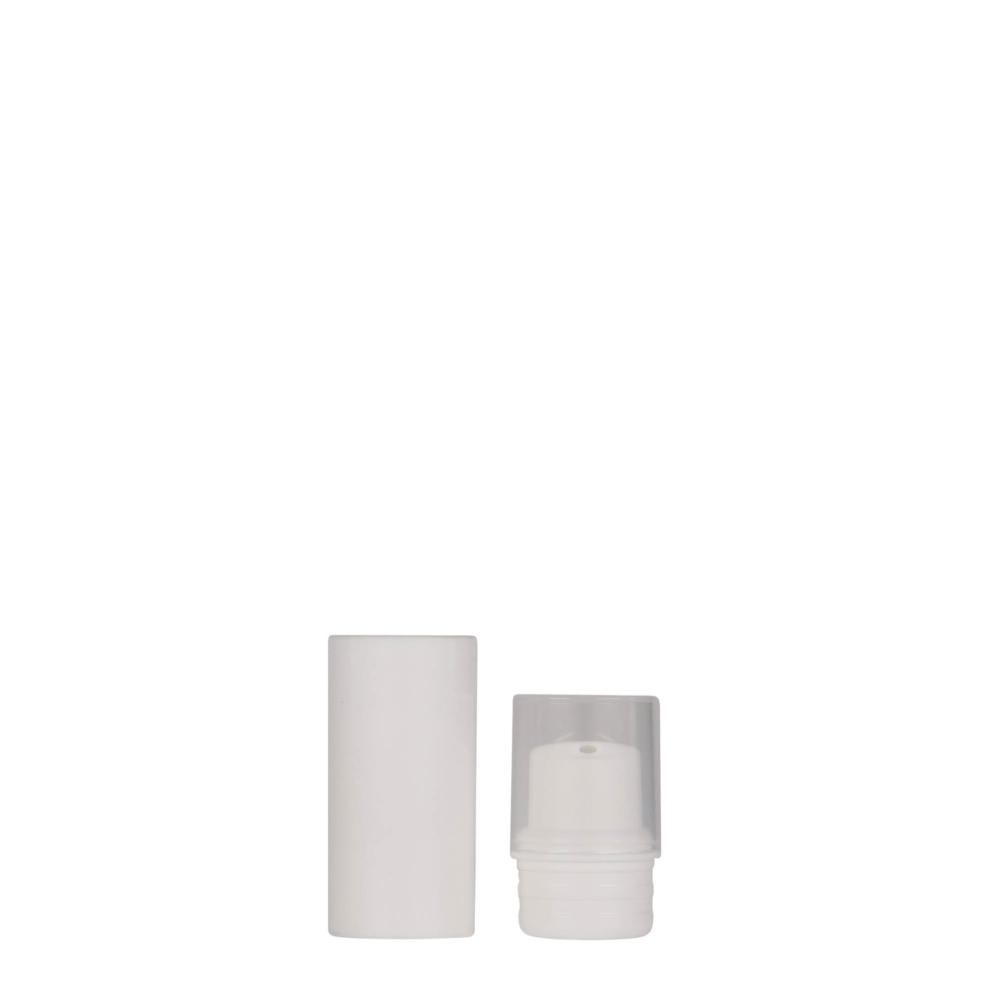 Distributeur sans air 5 ml « Nano », plastique PP, blanc