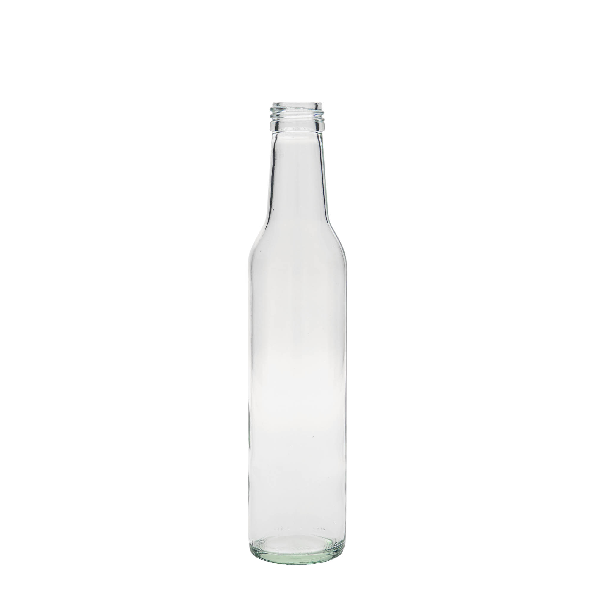 Flacon en verre 250 ml 'Cilindrica', ouverture : PP 28 Flacon en verre 250 ml 'Cilindrica', ouverture : PP 28