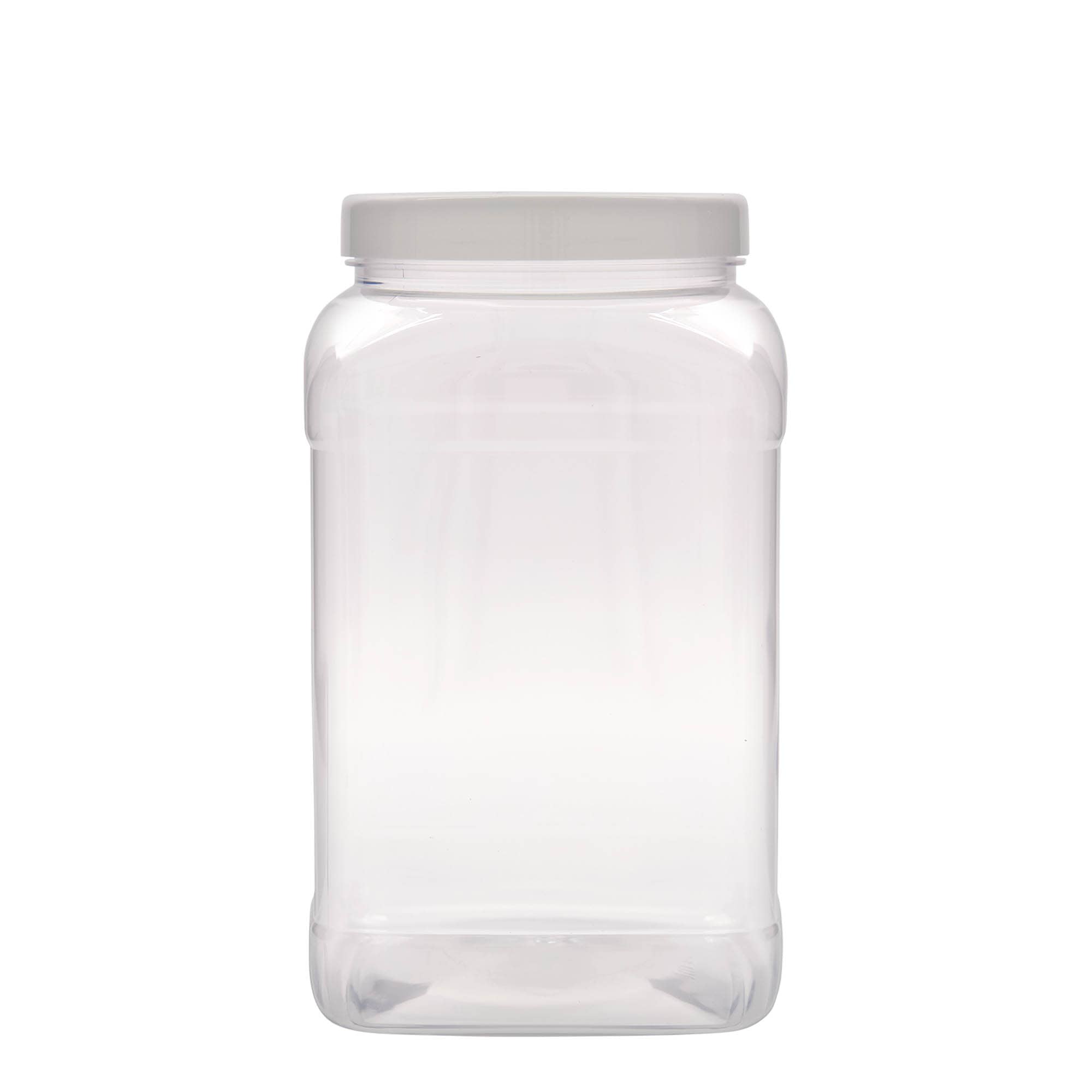 Boîte PET 3 000 ml 'Dana', carrée, plastique, bouchage: 110/400