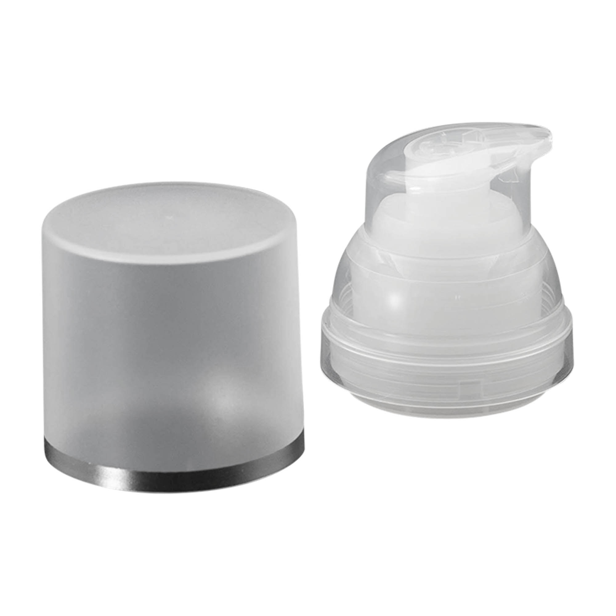 Pompe distributrice sans air 'Mezzo', plastique PP, naturel Pompe distributrice sans air 'Mezzo', plastique PP, naturel