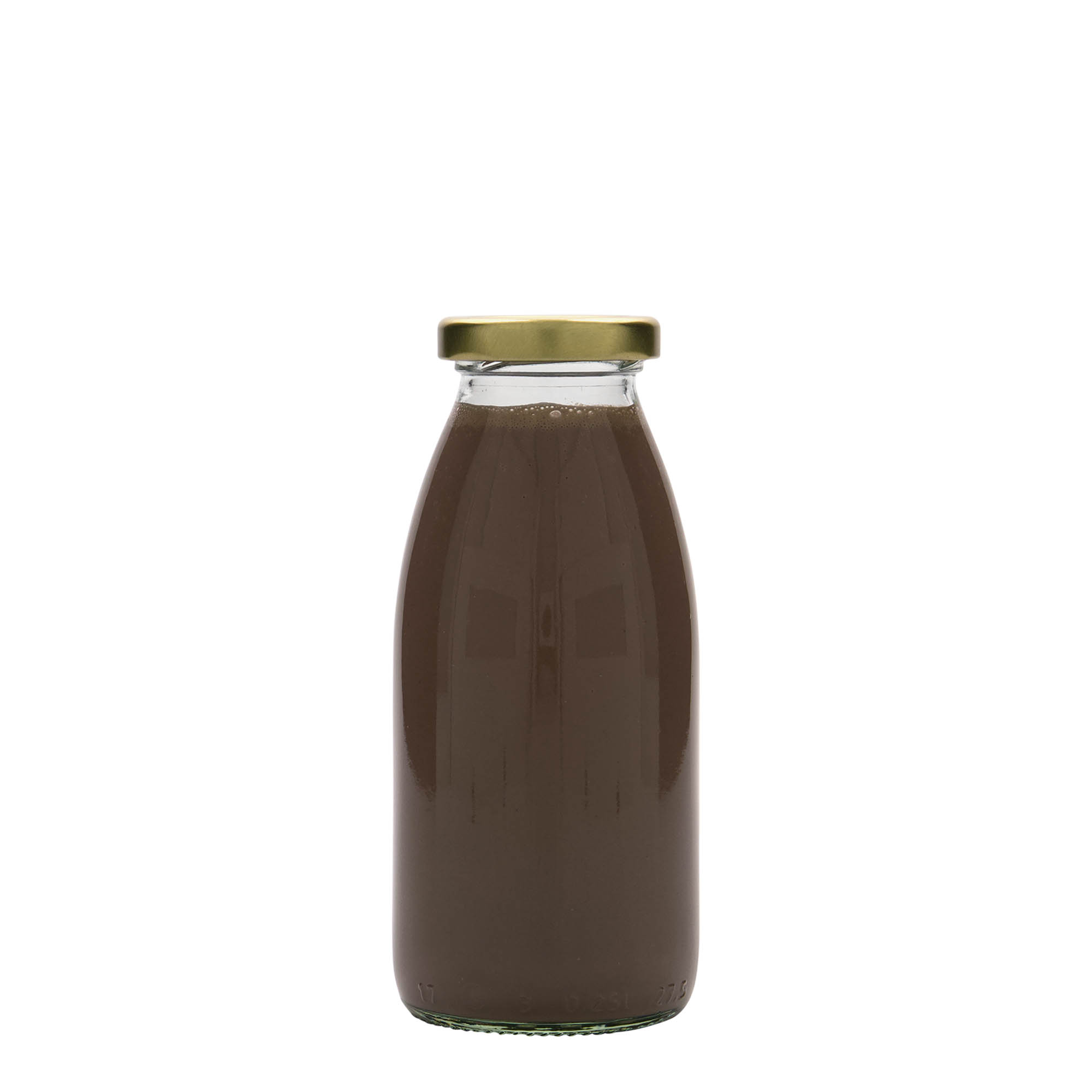 Bouteille en verre 250 ml Vroni #, ouverture : Twist-Off (TO 43) Bouteille en verre 250 ml Vroni #, ouverture : Twist-Off (TO 43)