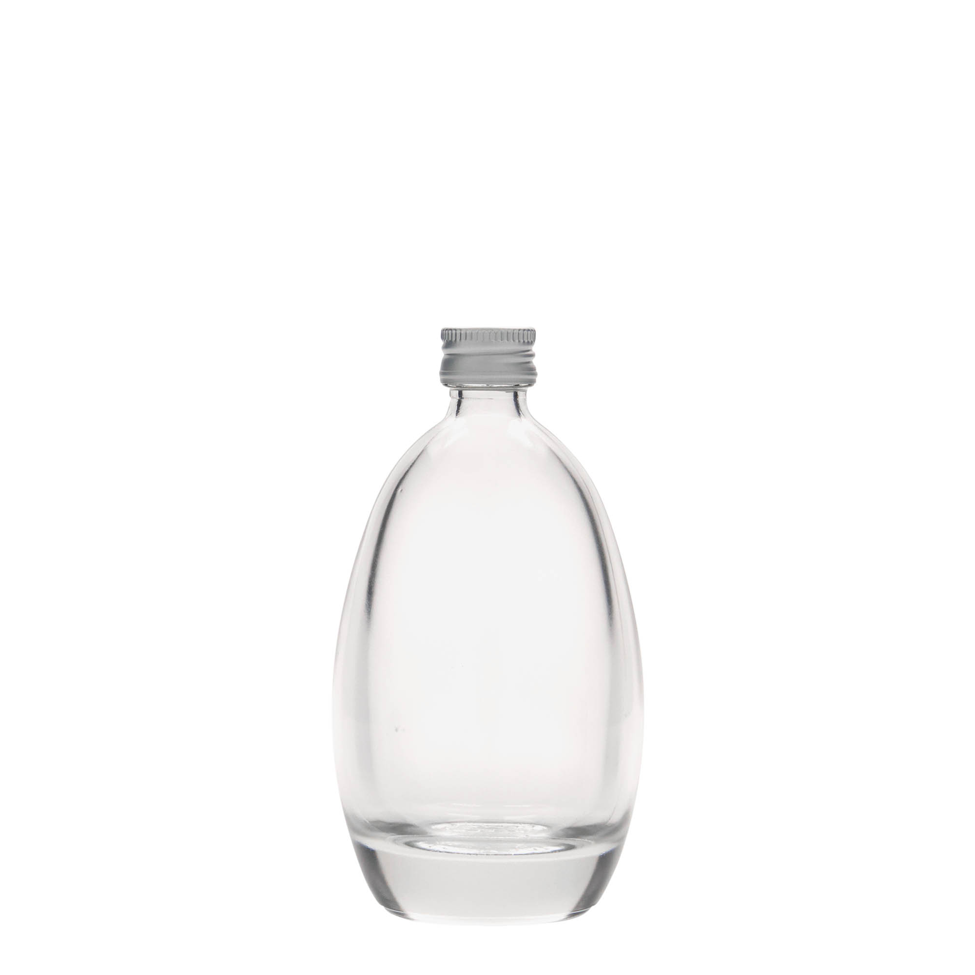 Flacon en verre 100 ml « Œuf », ouverture : PP 18 Flacon en verre 100 ml « Œuf », ouverture : PP 18