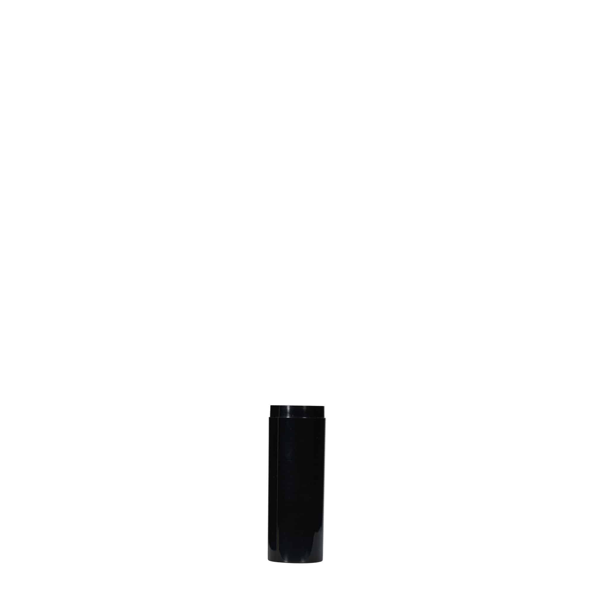 Flacon airless tête de pompe 'Micro', plastique PP, noir Flacon airless tête de pompe 'Micro', plastique PP, noir