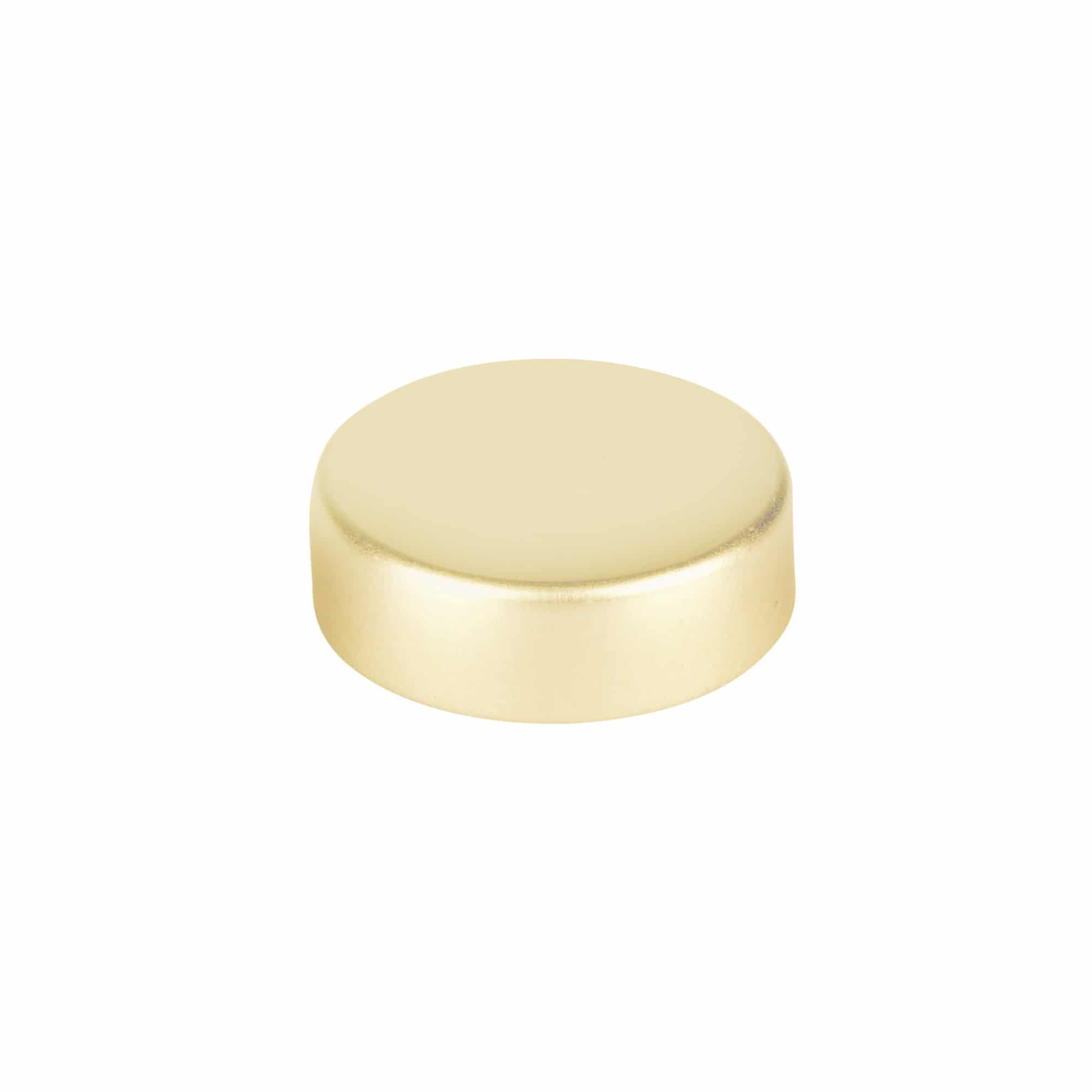 Bouchon à vis, plastique ABS, doré, pour ouverture : GPI 33/400
