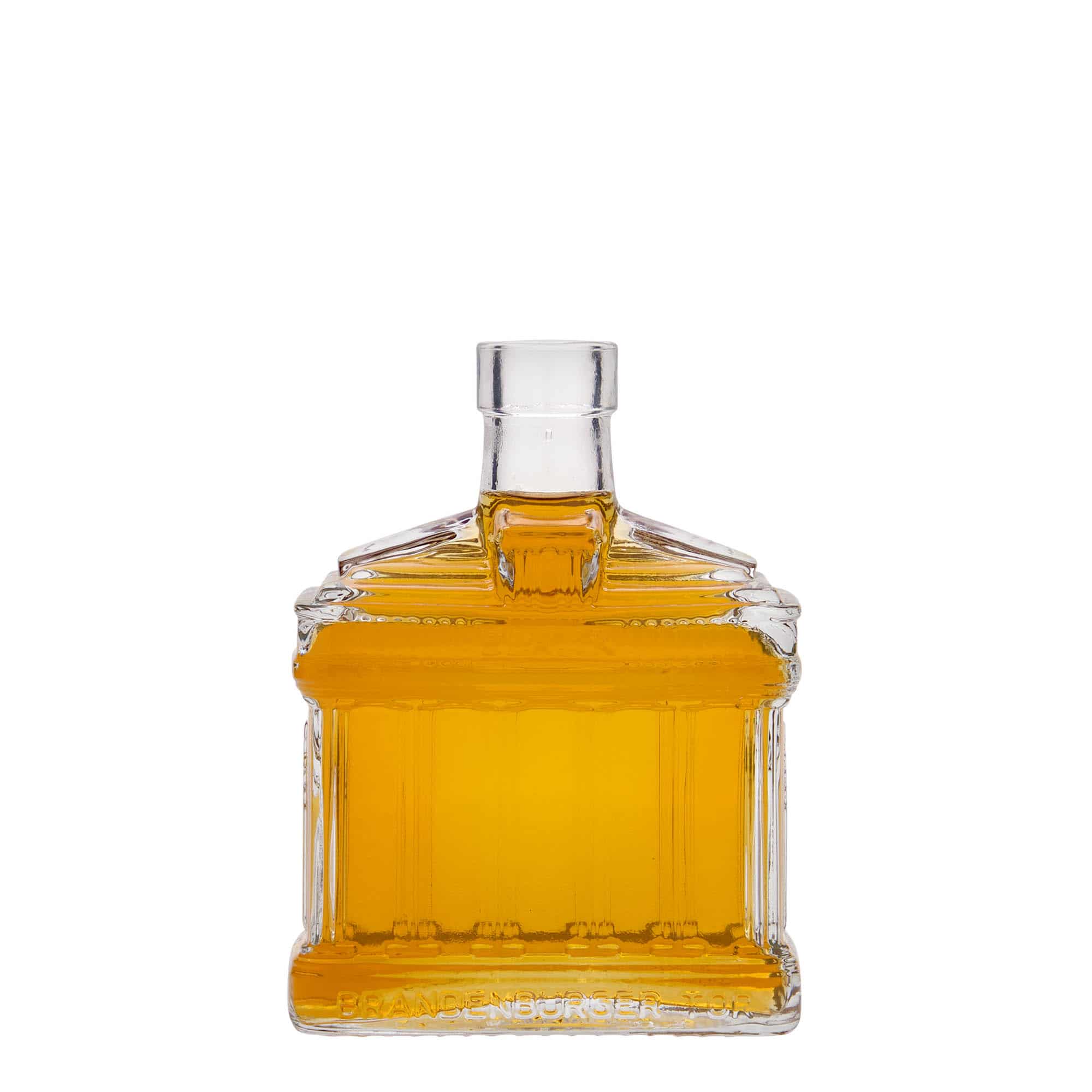 Bouteille en verre 200 ml 'Porte de Brandebourg', bouchage: bouchon