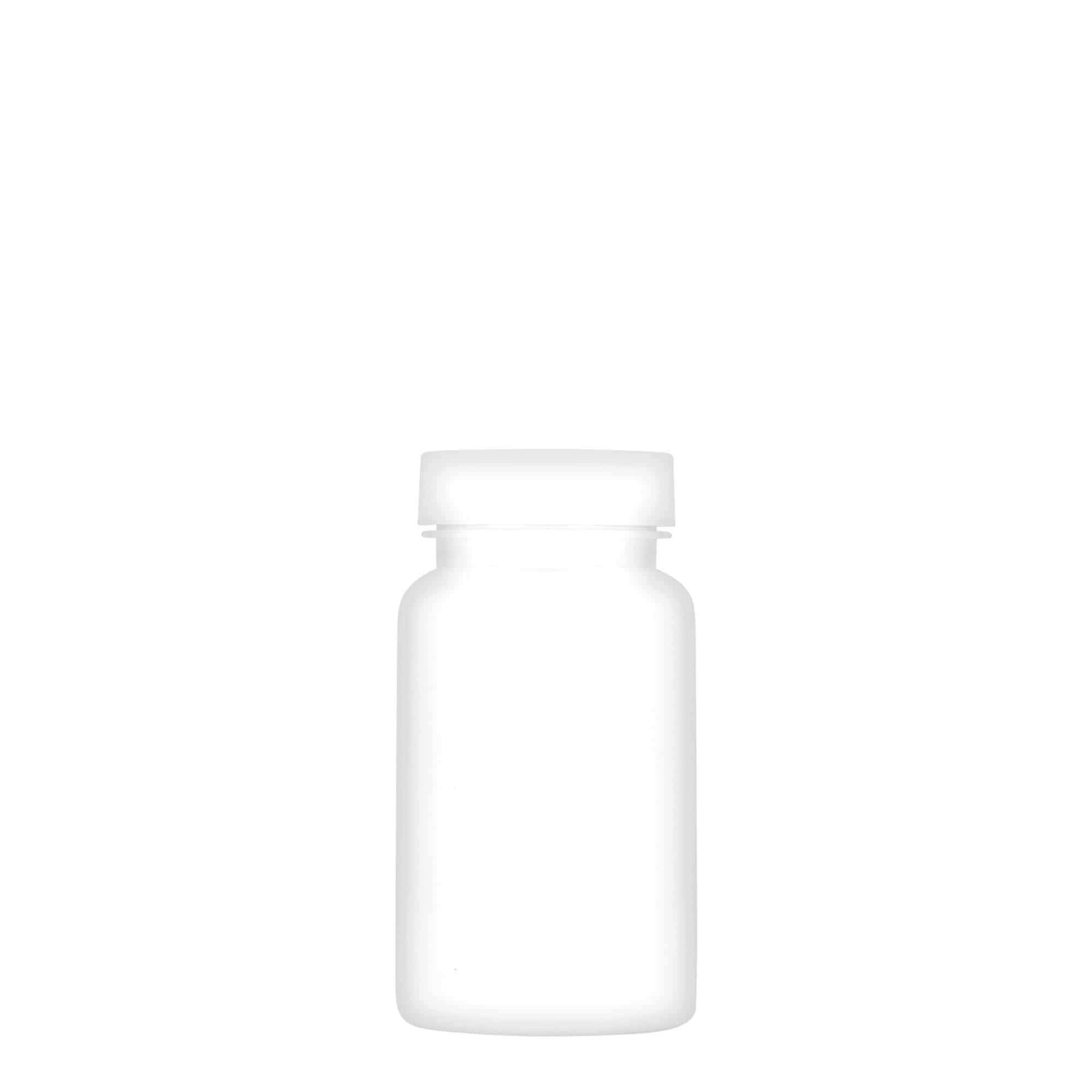 Packer en PET 100 ml, plastique, blanc, col : GPI 38/400