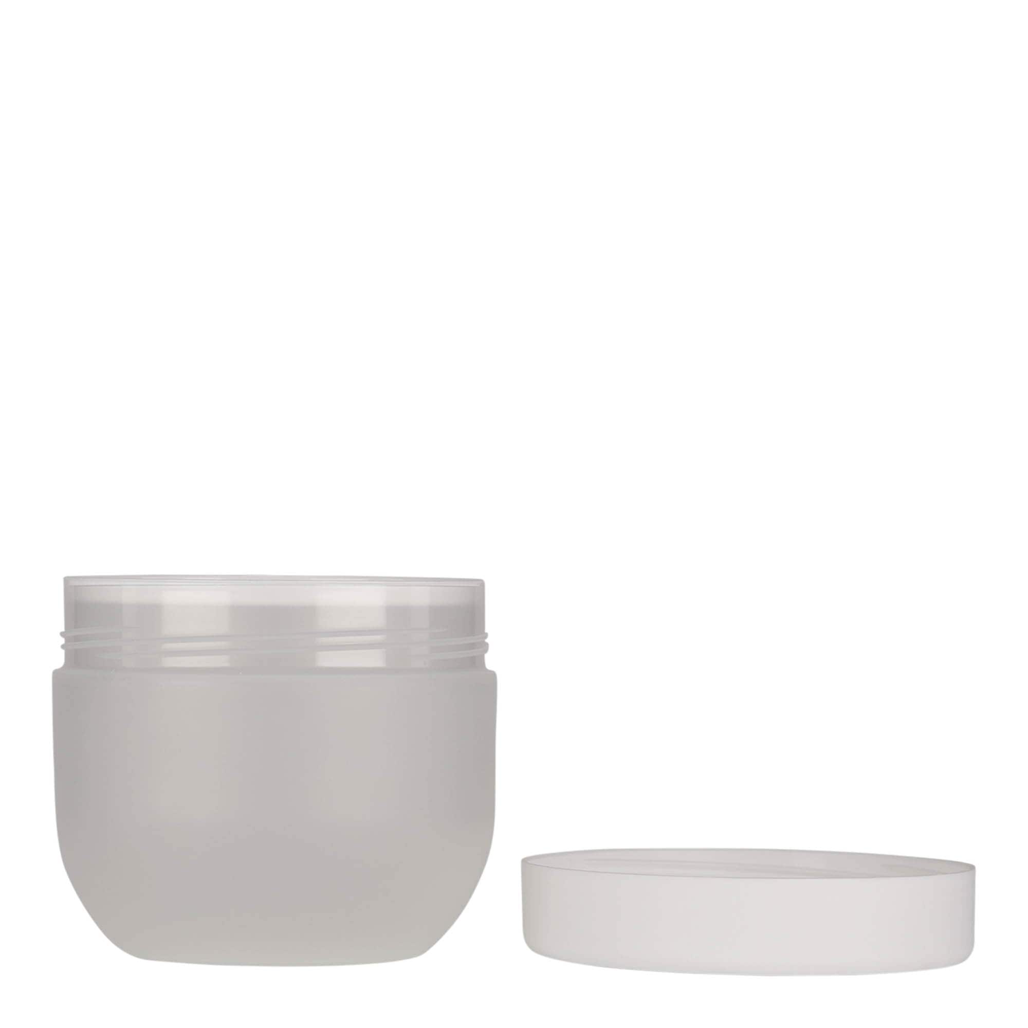 Dose en plastique 500 ml 'Magic', PP, naturel, ouverture : bouchon à vis
