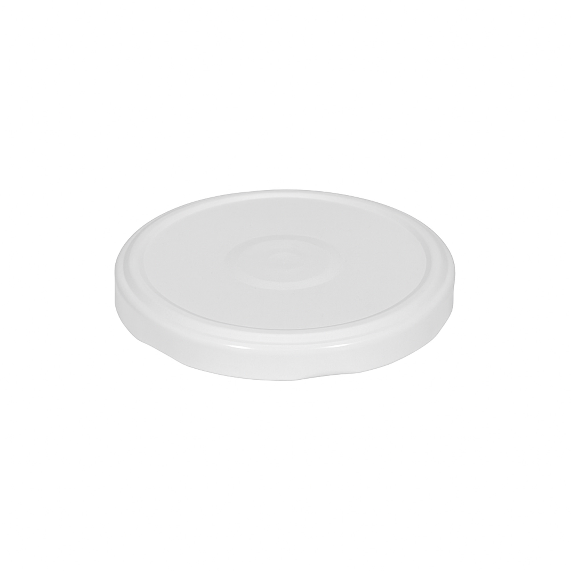 Bouchon à vis, tôle blanche, blanc, pour ouverture : TO 100 Bouchon à vis, tôle blanche, blanc, pour ouverture : TO 100
