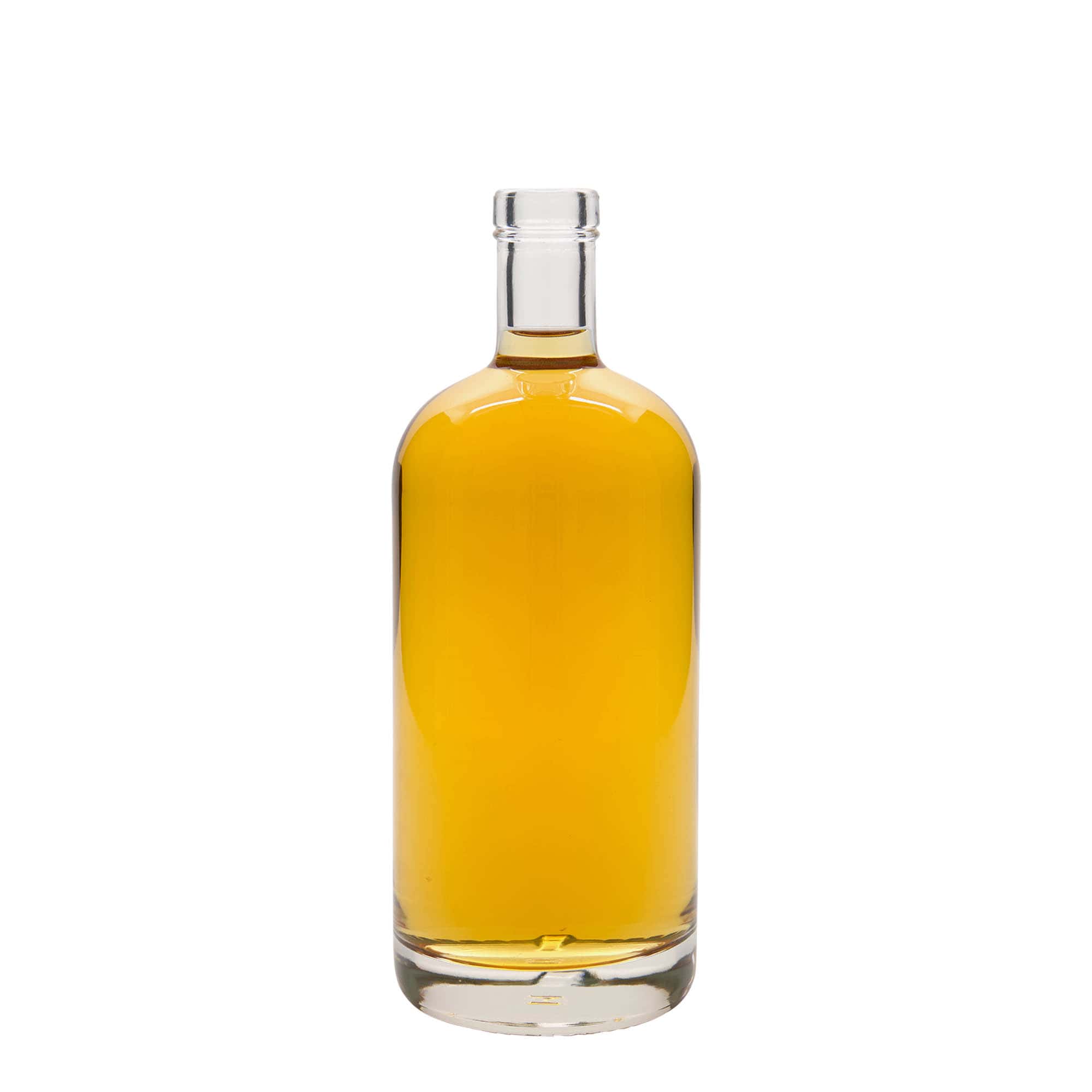 Bouteille en verre 700 ml 'Linea Uno', ouverture : bouchon en liège