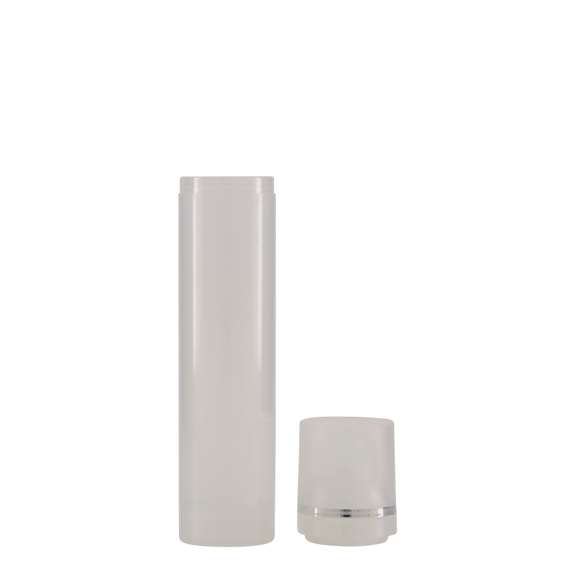 Distributeur Airless 100 ml 'Mezzo', plastique PP, naturel Distributeur Airless 100 ml 'Mezzo', plastique PP, naturel