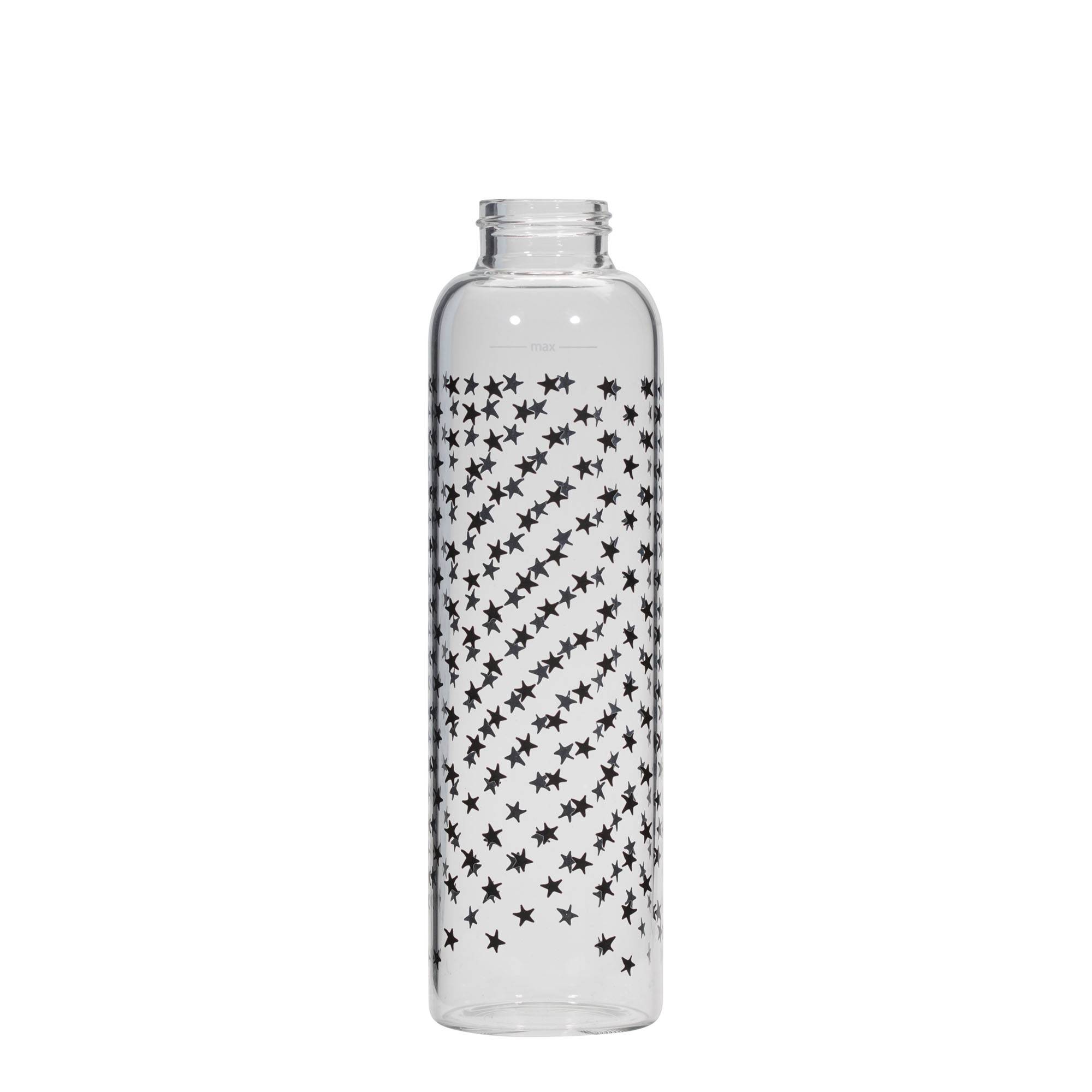 Bouteille d'eau 500 ml 'Perseus - Étoiles noires', ouverture : bouchon à vis Bouteille d'eau 500 ml 'Perseus - Étoiles noires', ouverture : bouchon à vis