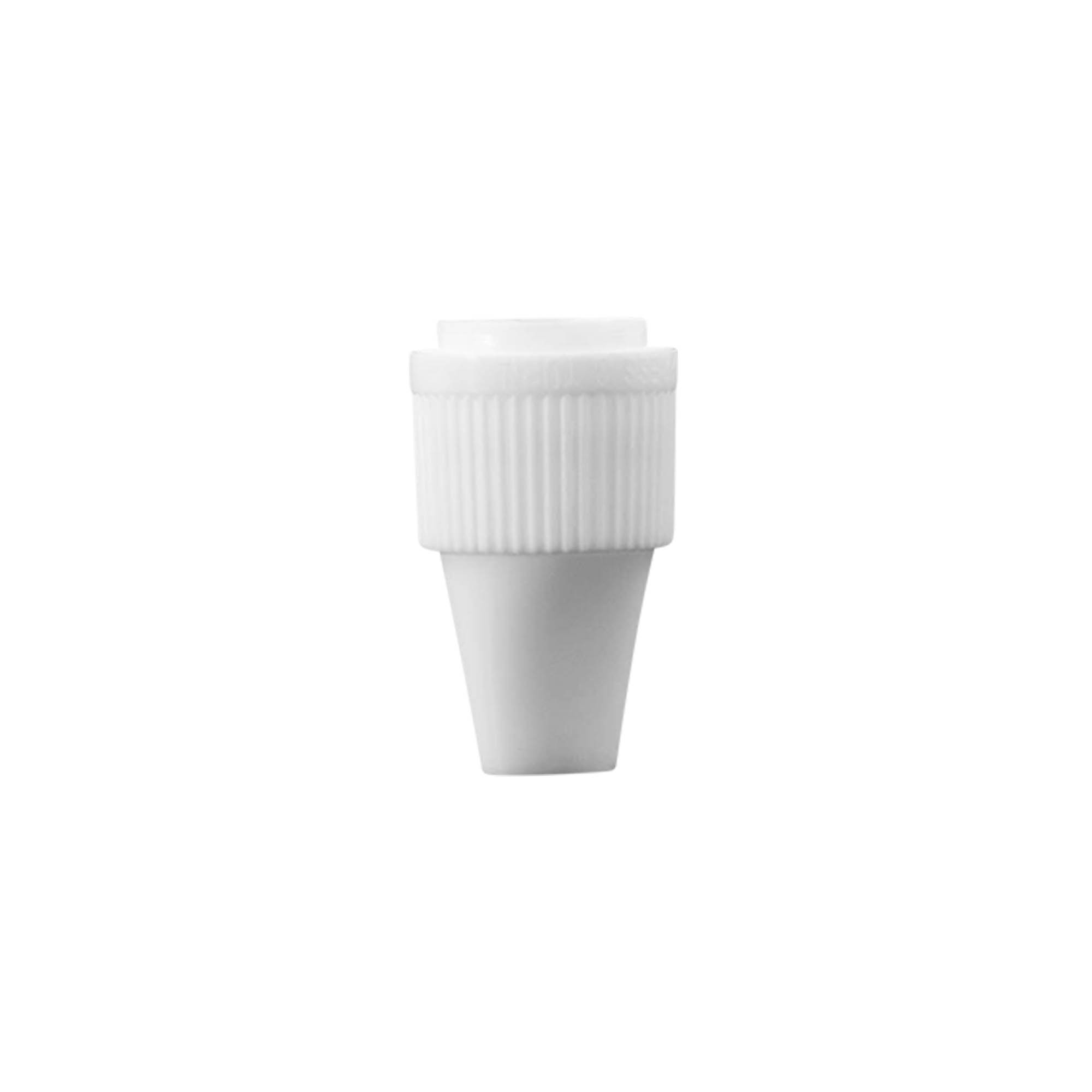 Bouchon à vis avec sécurité qualité et sécurité enfant pour « E-Liquid », plastique PP, blanc Bouchon à vis avec sécurité qualité et sécurité enfant pour « E-Liquid », plastique PP, blanc