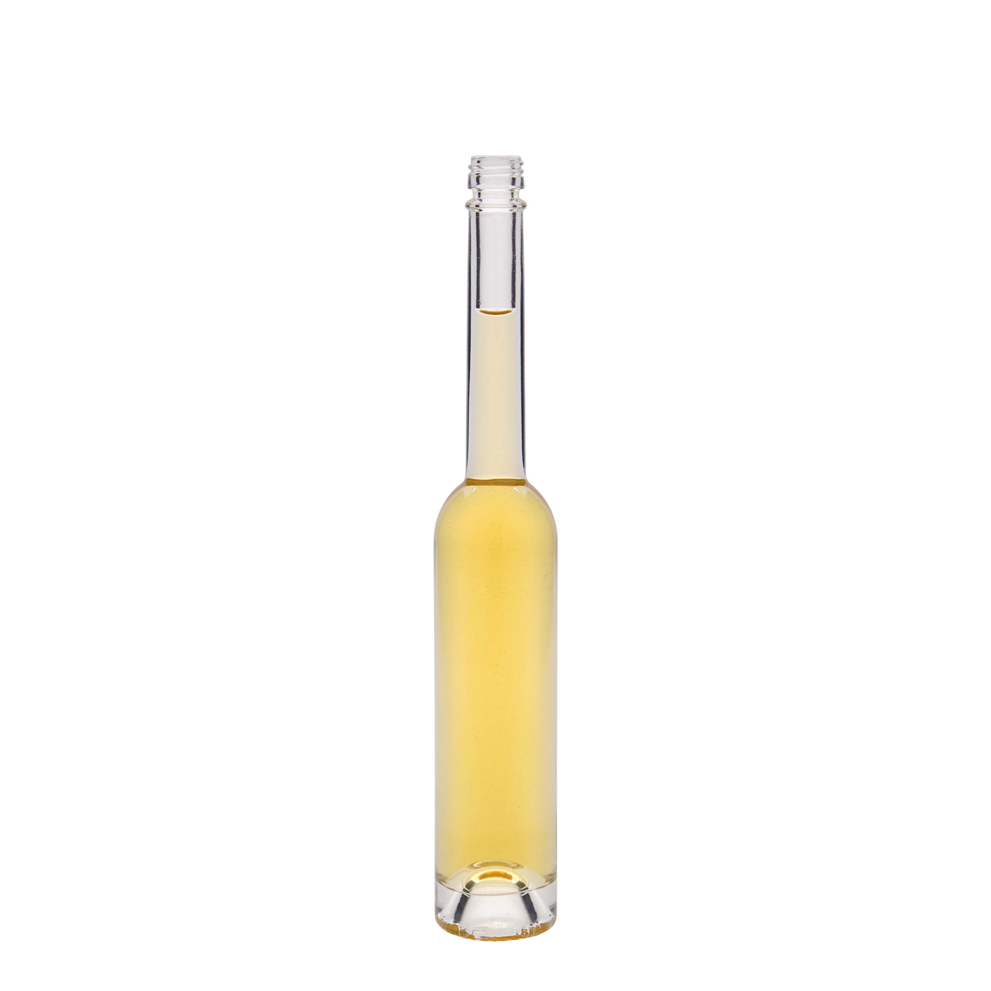 Flacon en verre 100 ml « Platina », ouverture : PP 18