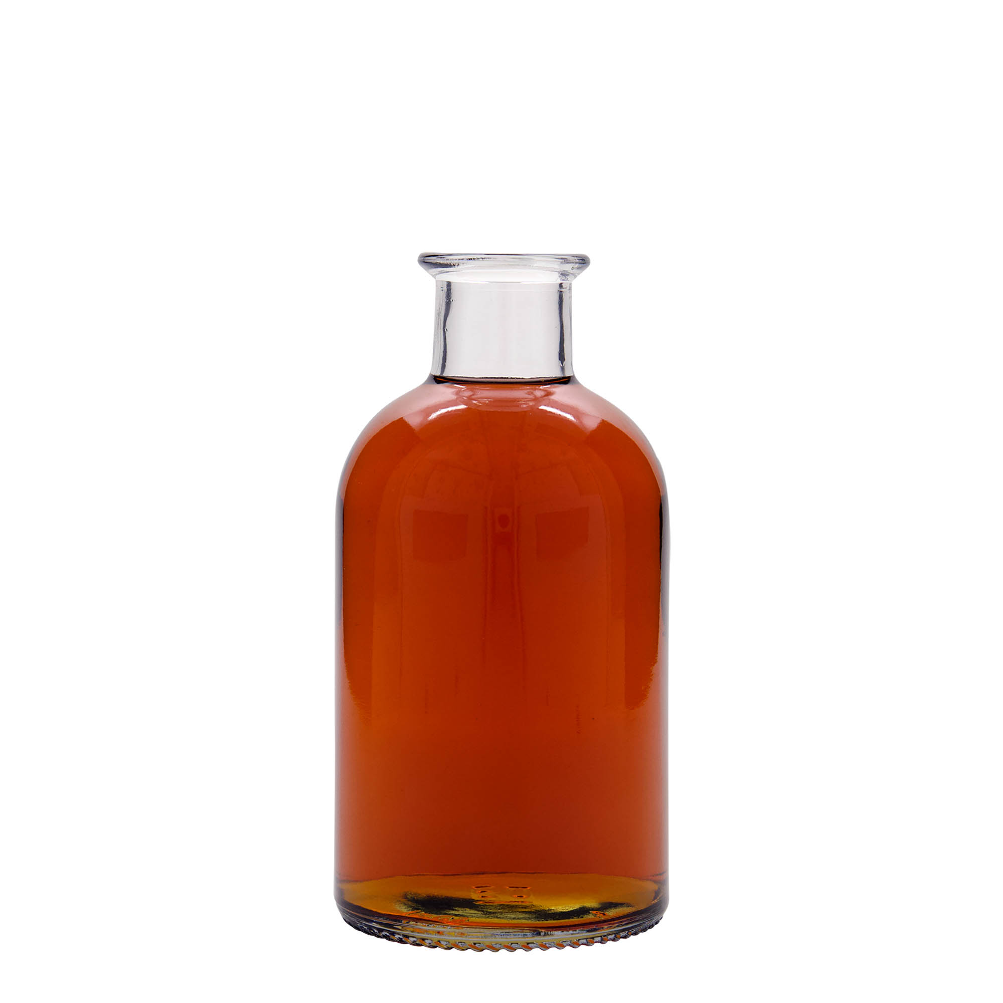 Bouteille en verre 500 ml Apothicaire 'Italia', ouverture : liège