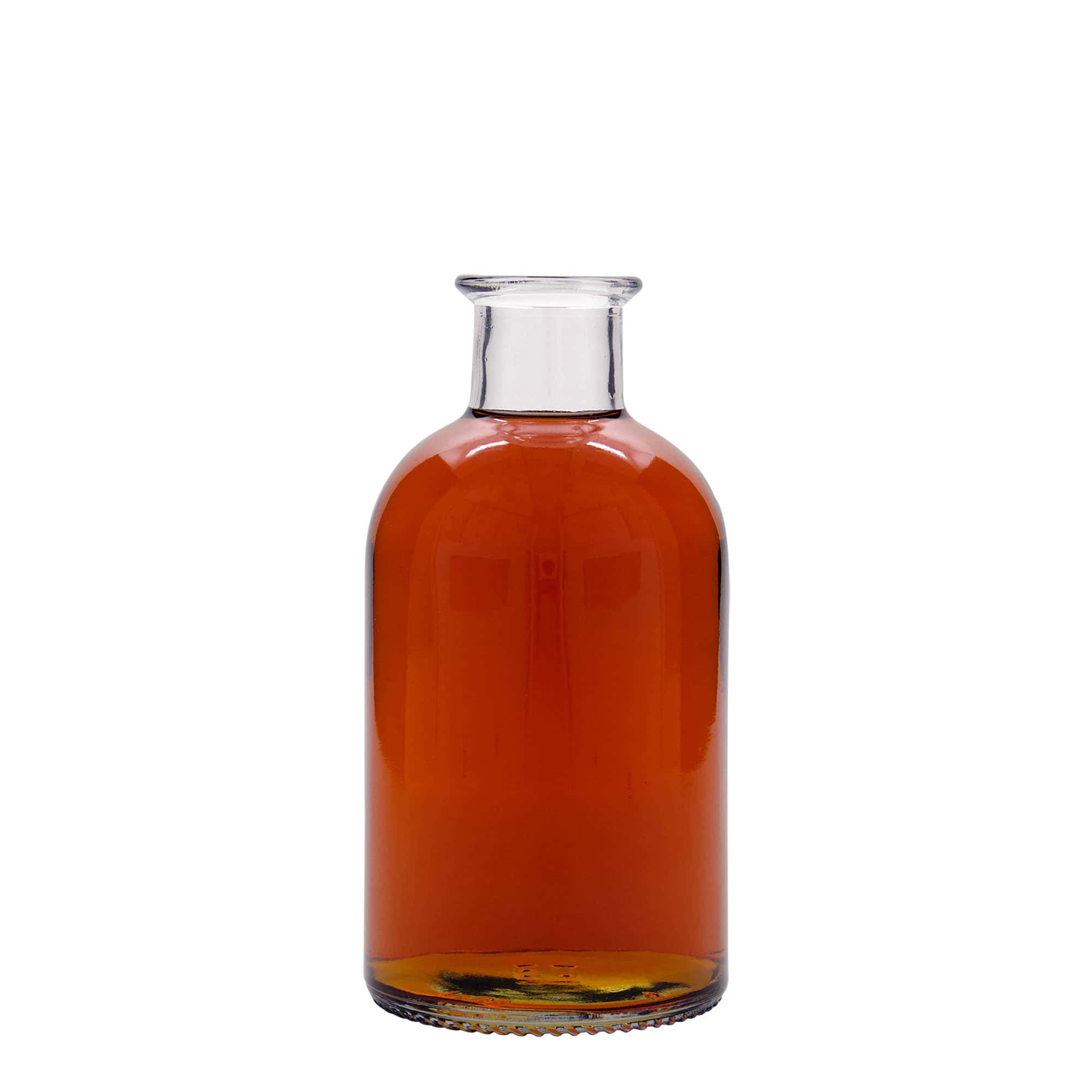 Bouteille en verre 500 ml Apothicaire 'Italia', ouverture : liège