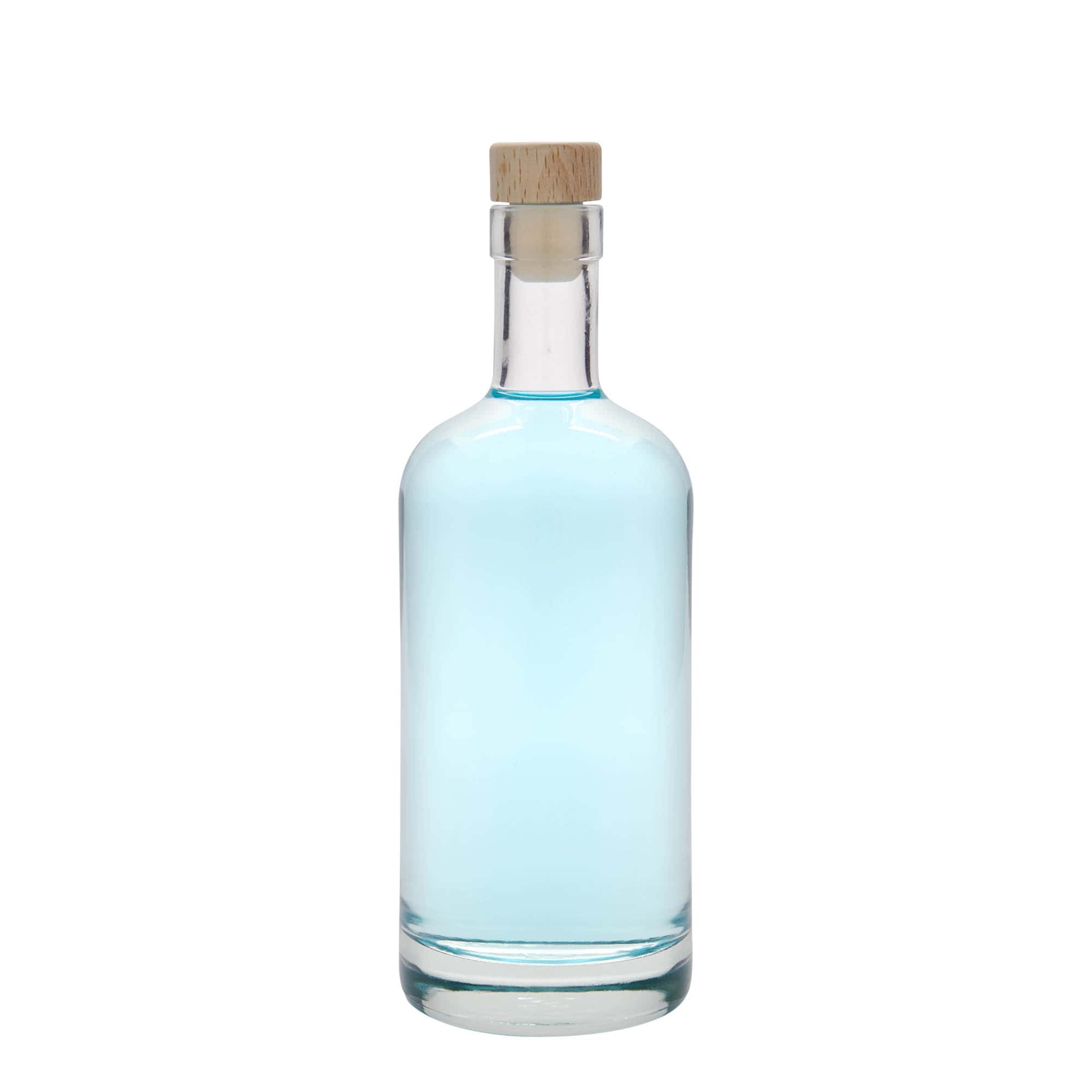 Bouteille en verre 500 ml « Linea Uno », ouverture : bouchon en liège