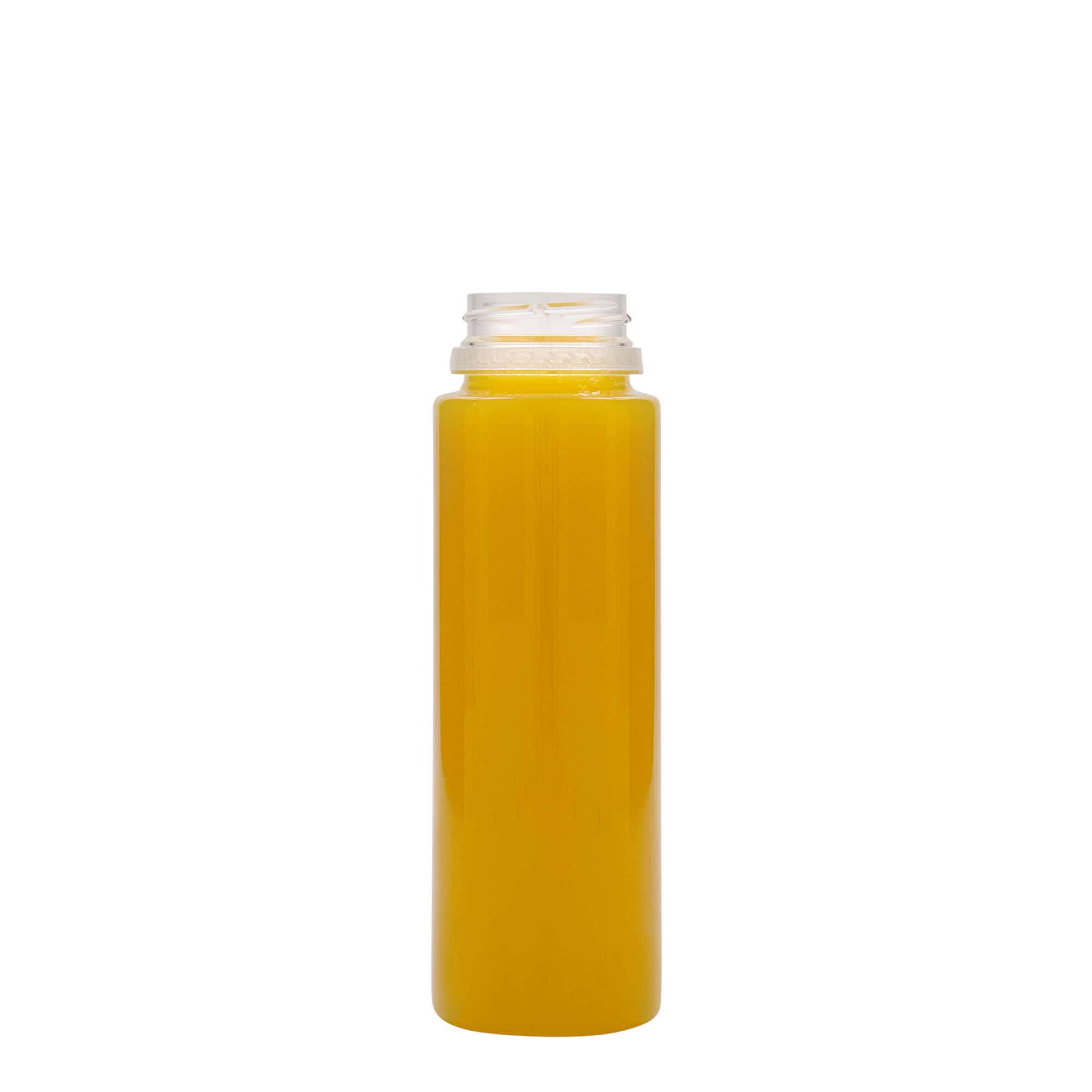 Bouteille PET 250 ml 'Everytime', plastique, ouverture : 38 mm