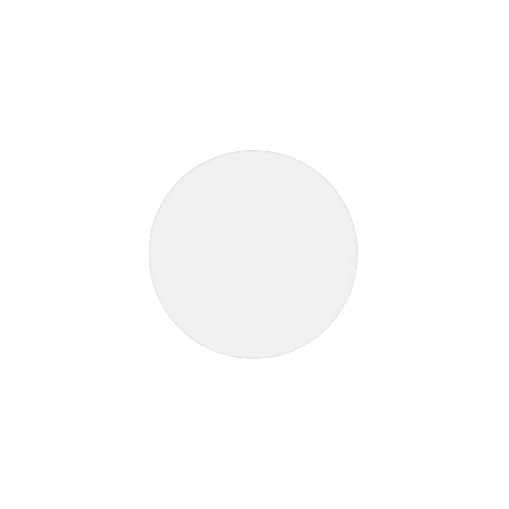 Bouchon à vis pour 60 ml 'Brown Line', PP, blanc Bouchon à vis pour 60 ml 'Brown Line', PP, blanc