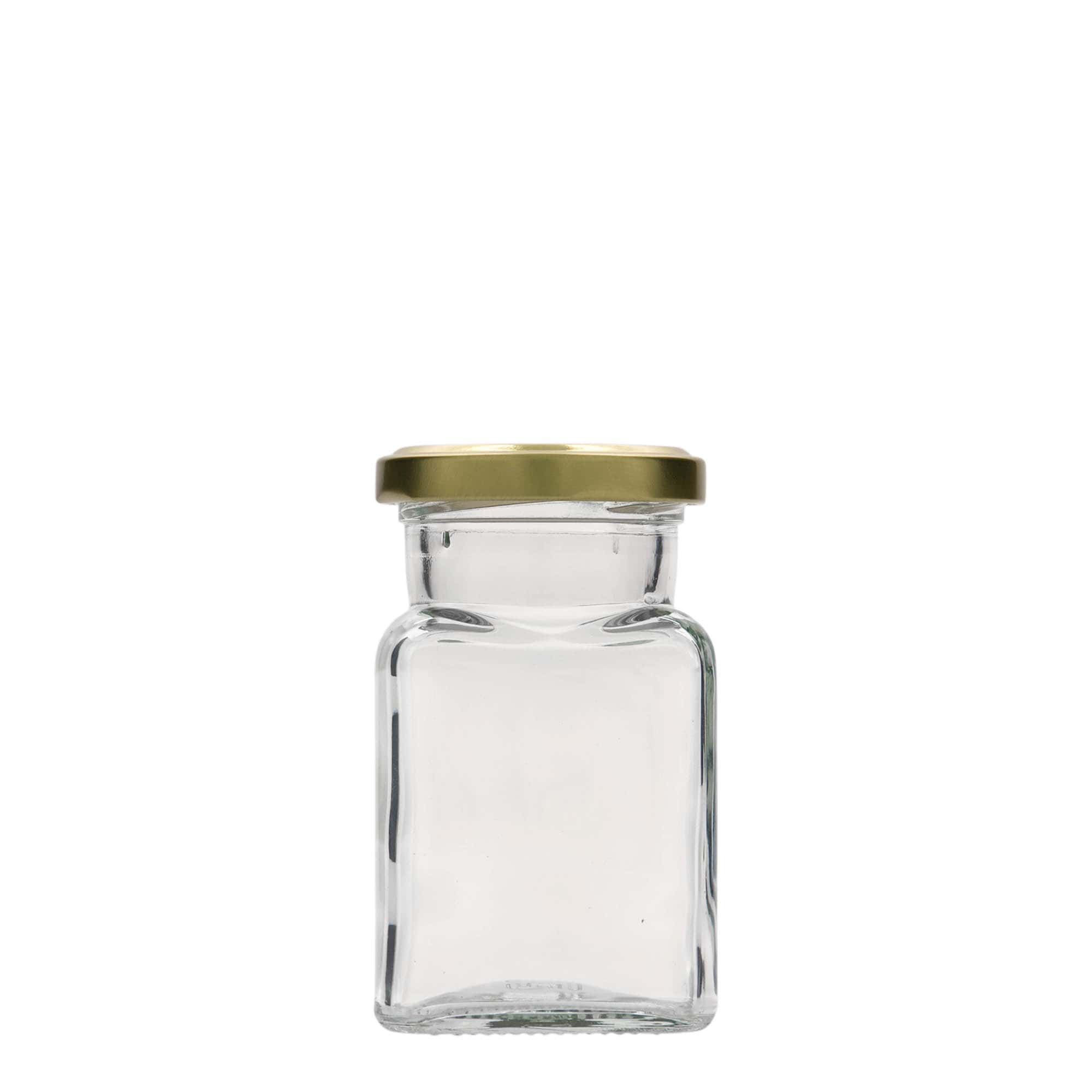 150 ml verre carré, ouverture : Twist-Off (TO 53)