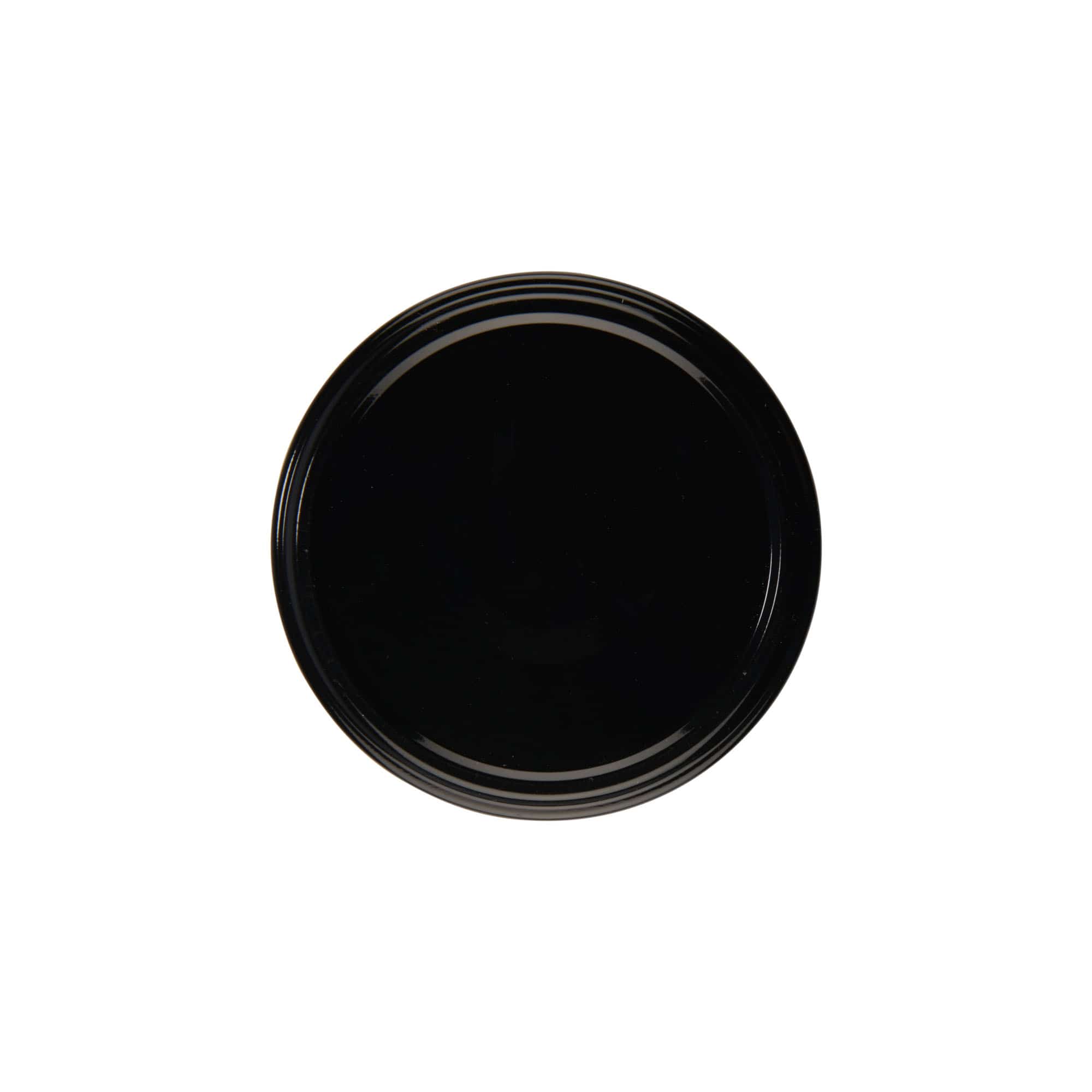 Couvercle Twist-Off, fer blanc, noir, pour bouchage: TO 82