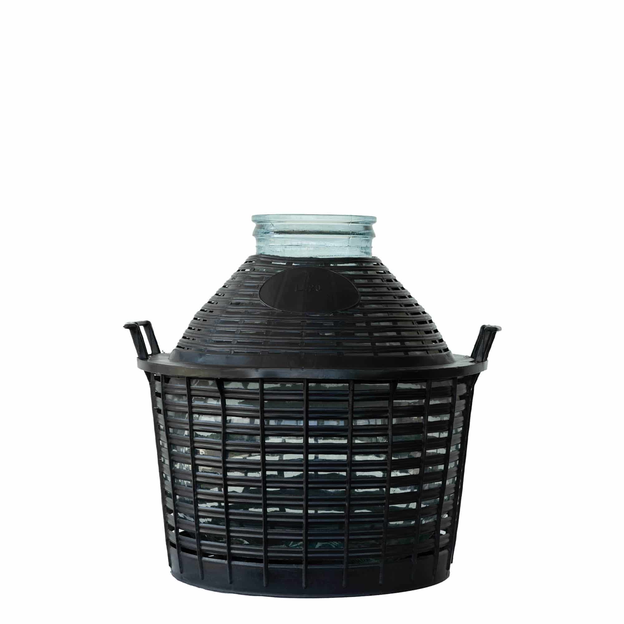 20 l bouteille ballon à large col, verre, ouverture : bouchon à vis