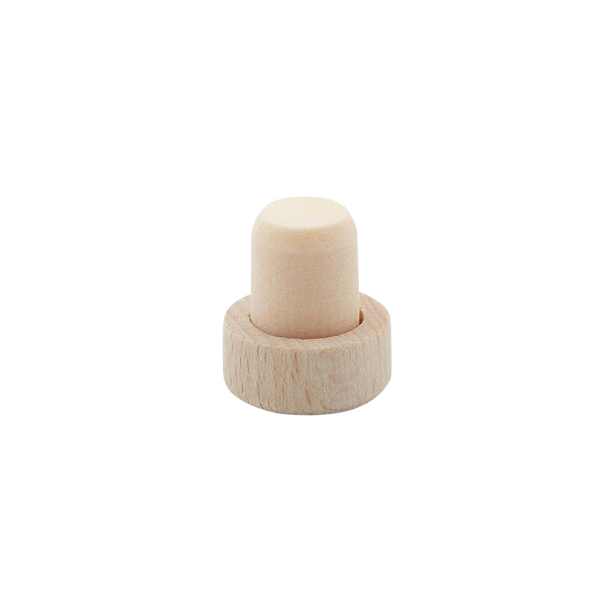Bouchon à prise 14 mm, bois/plastique, pour embouchure : liège