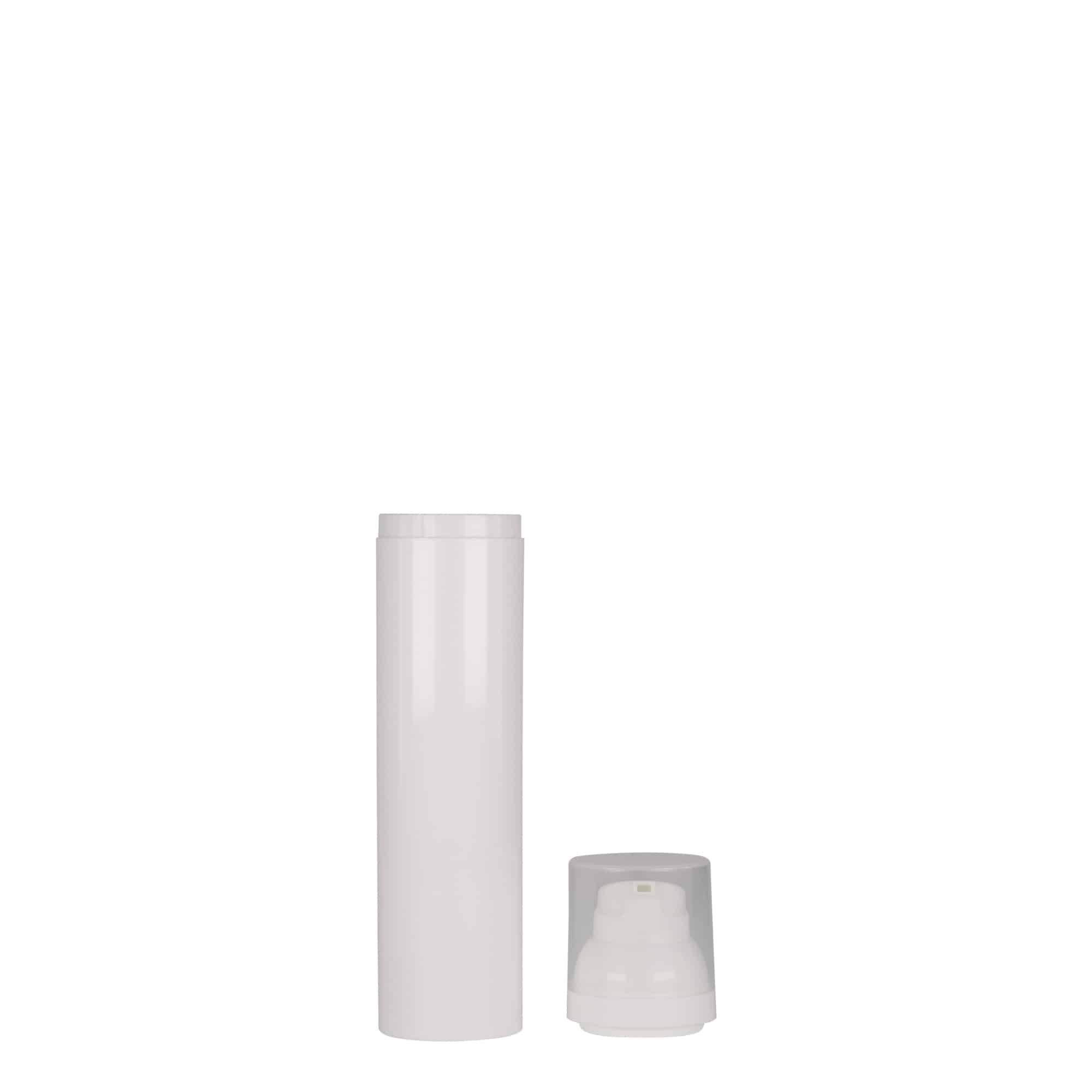Distributeur Airless 100 ml « Mezzo », plastique PP, blanc