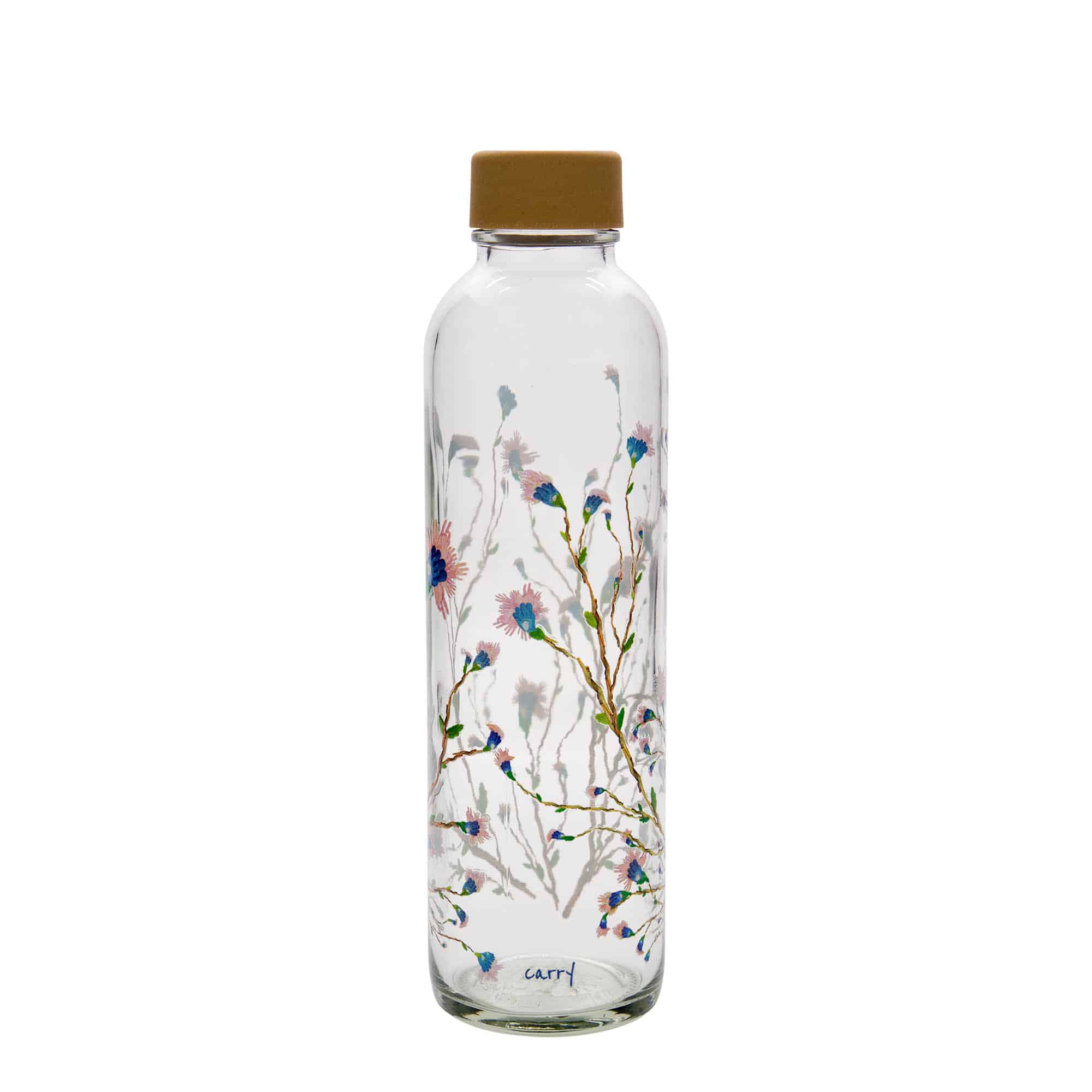 Gourde 700 ml 'CARRY Bottle', motif : Hanami, col : bouchon à vis