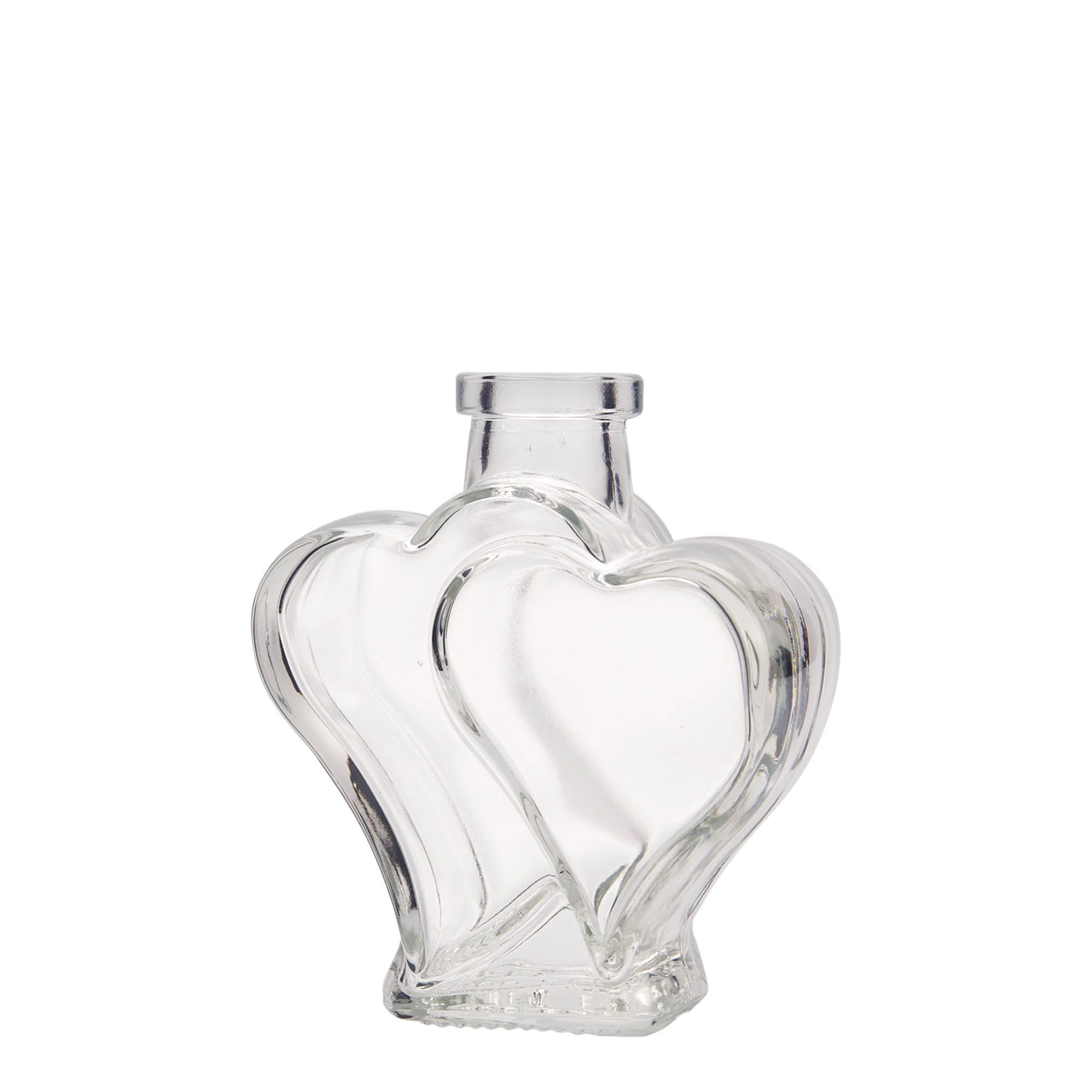 Flacon en verre de 200 ml « Doppelherz », ouverture : liège Flacon en verre de 200 ml « Doppelherz », ouverture : liège