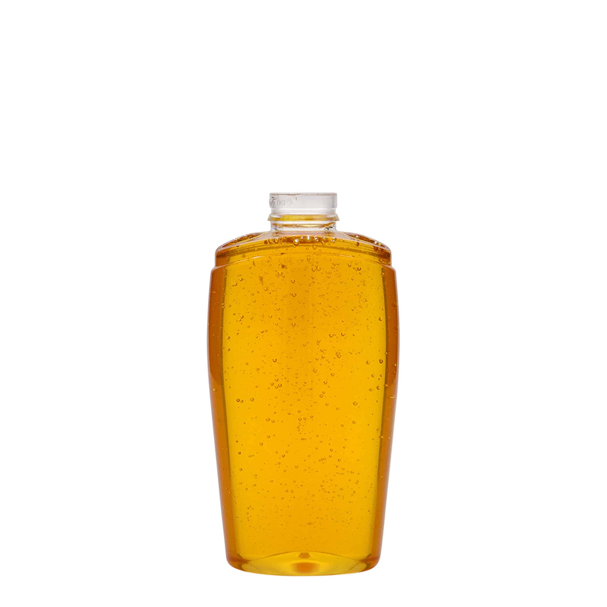 Bouteille PET 200 ml « Squeeze », ovale, en plastique
