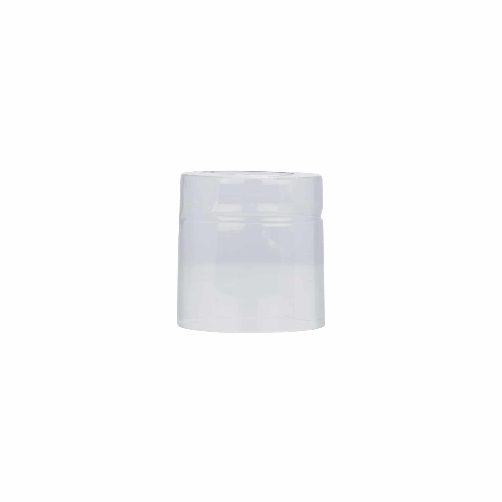 Capsule thermo-rétractable 34x36, plastique PVC Capsule thermo-rétractable 34x36, plastique PVC