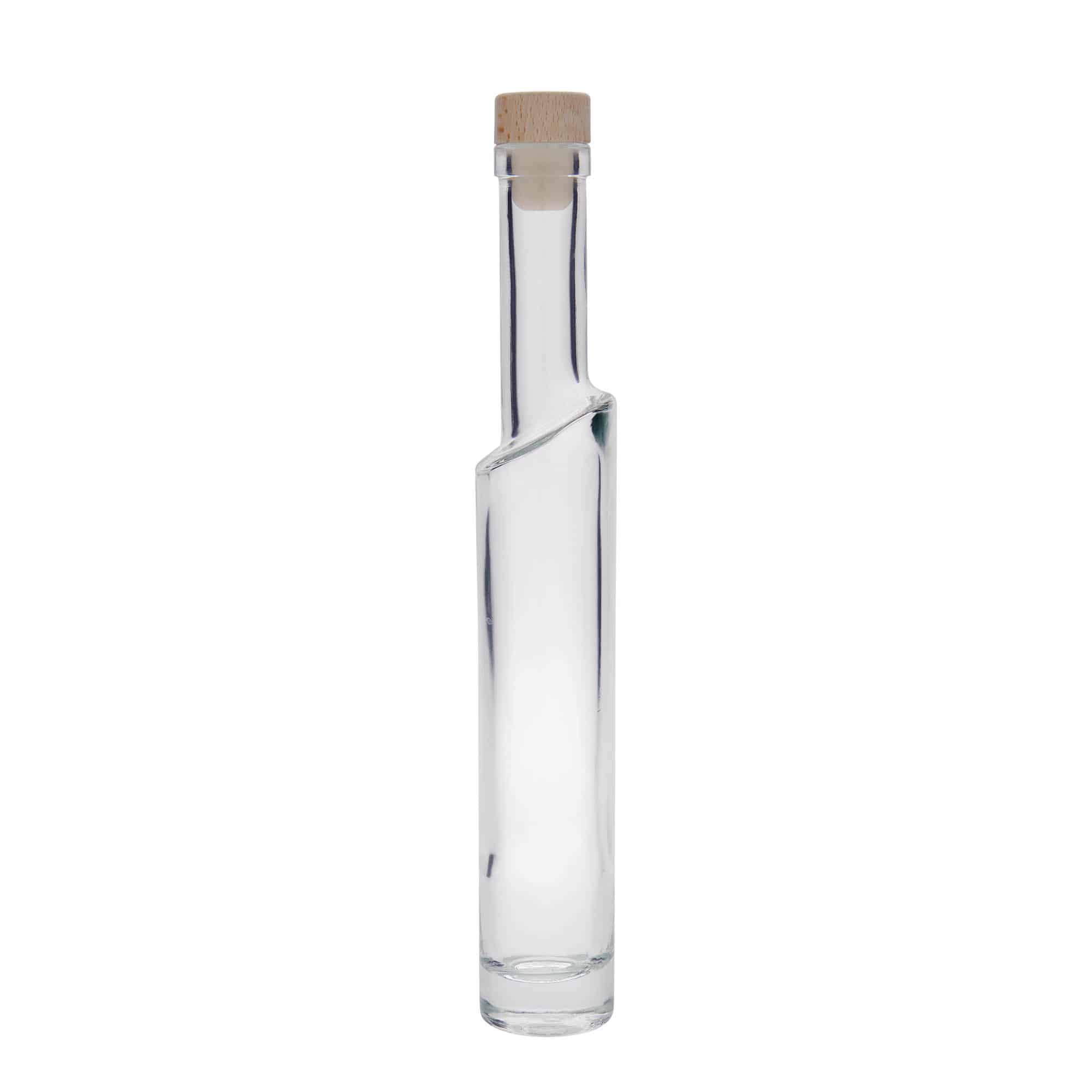 Flacon en verre 200 ml « Feeling », ouverture : bouchon en liège