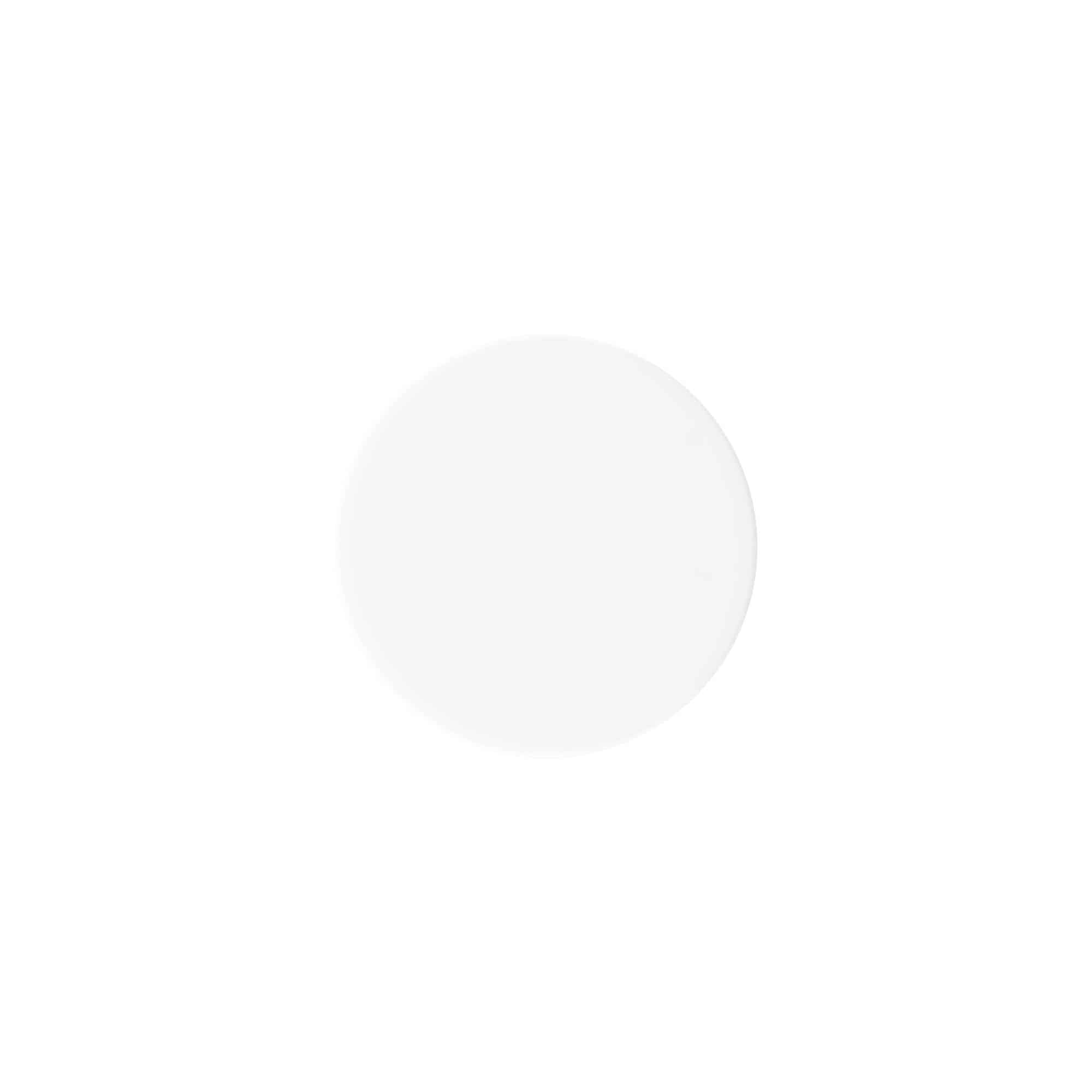 Bouchon à vis 50 ml 'Antonella', plastique PP, blanc