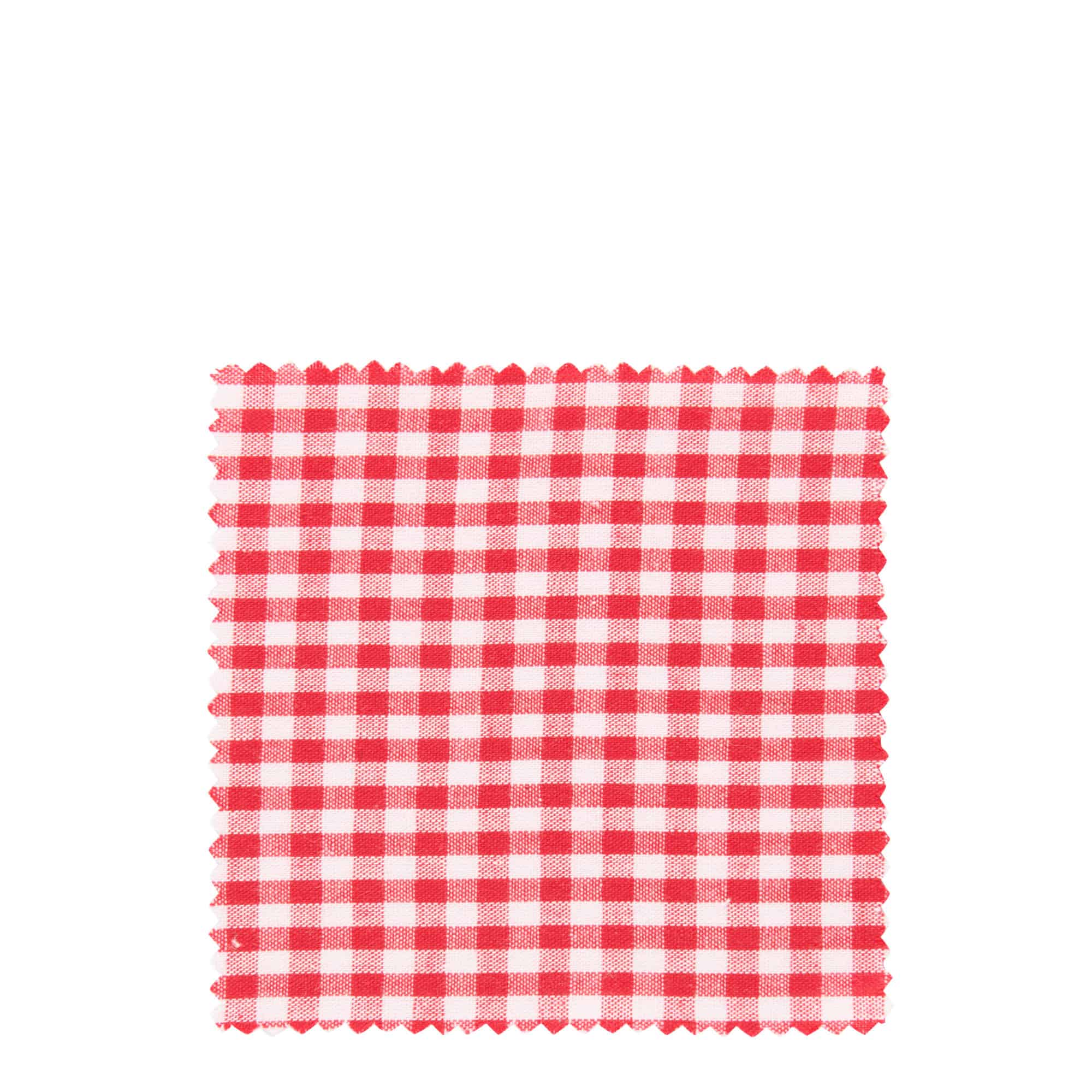 Napperon à carreaux 12x12, carré, tissu, rouge, bouchage: TO38-TO53
