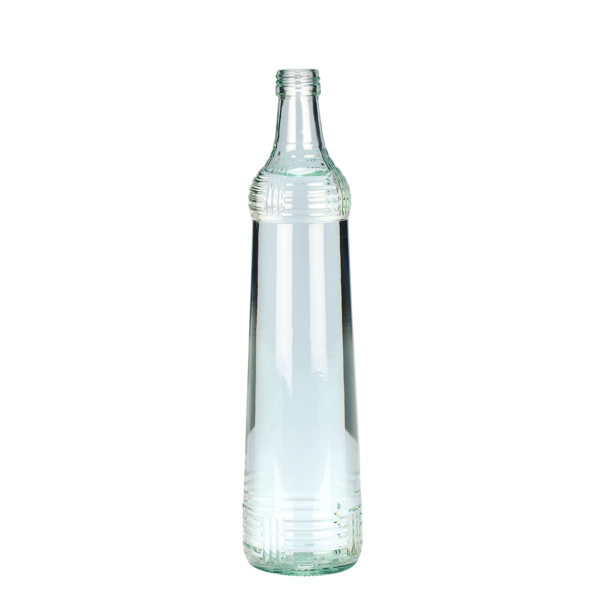 Bouteille en verre 700 ml Vodka « Zwiebelturm », ouverture : PP 28