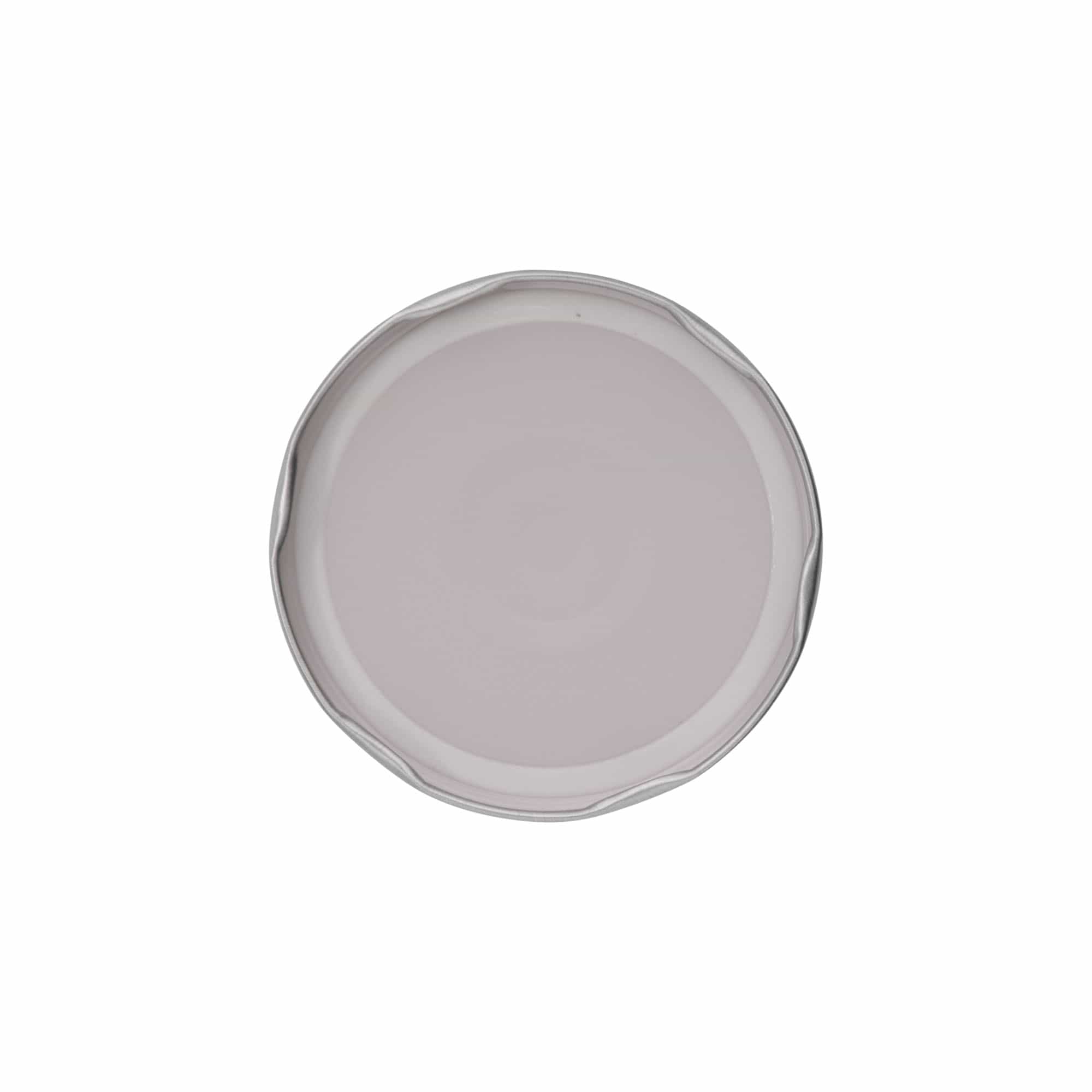 Couvercle Twist-Off, fer blanc, argenté, pour bouchage: TO 82