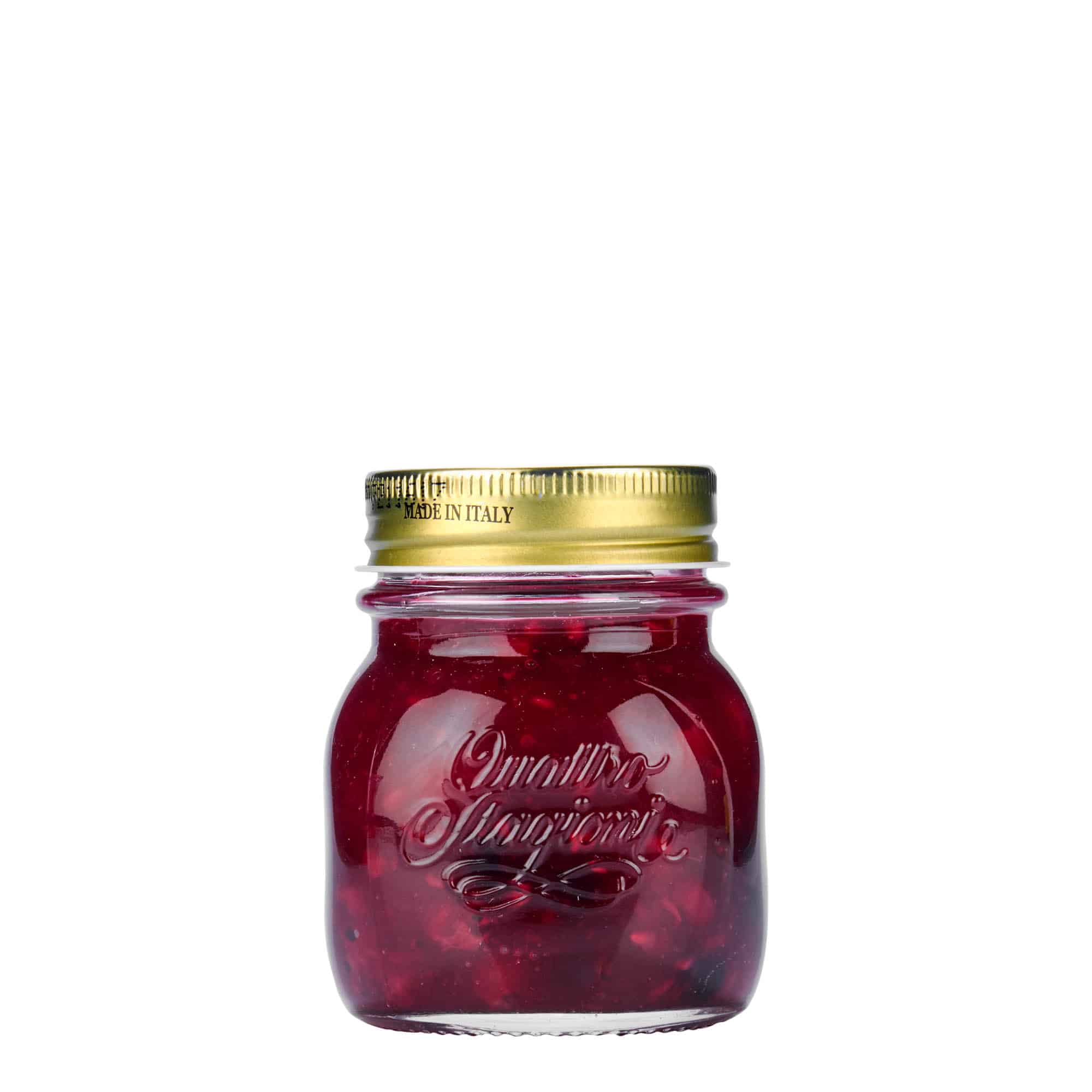 Verre 150 ml 'Quattro Stagioni', ouverture : fermeture à vis