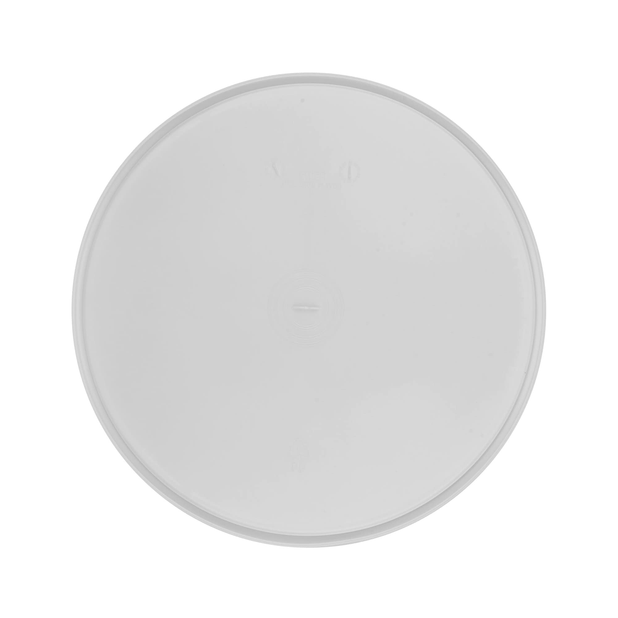 Couvercle pour seau de 20 l, plastique PP, blanc