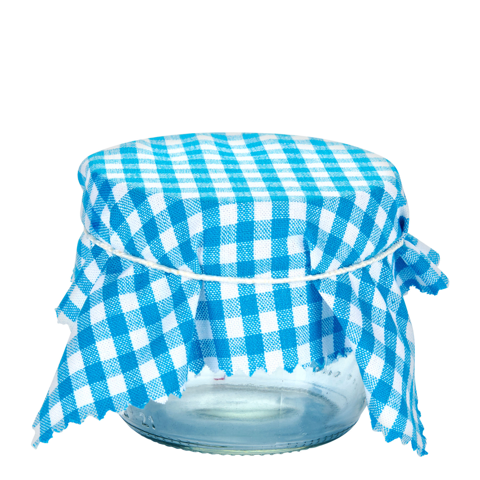 Carré de tissu à carreaux 15x15, textile, bleu, ouverture : TO58-TO82