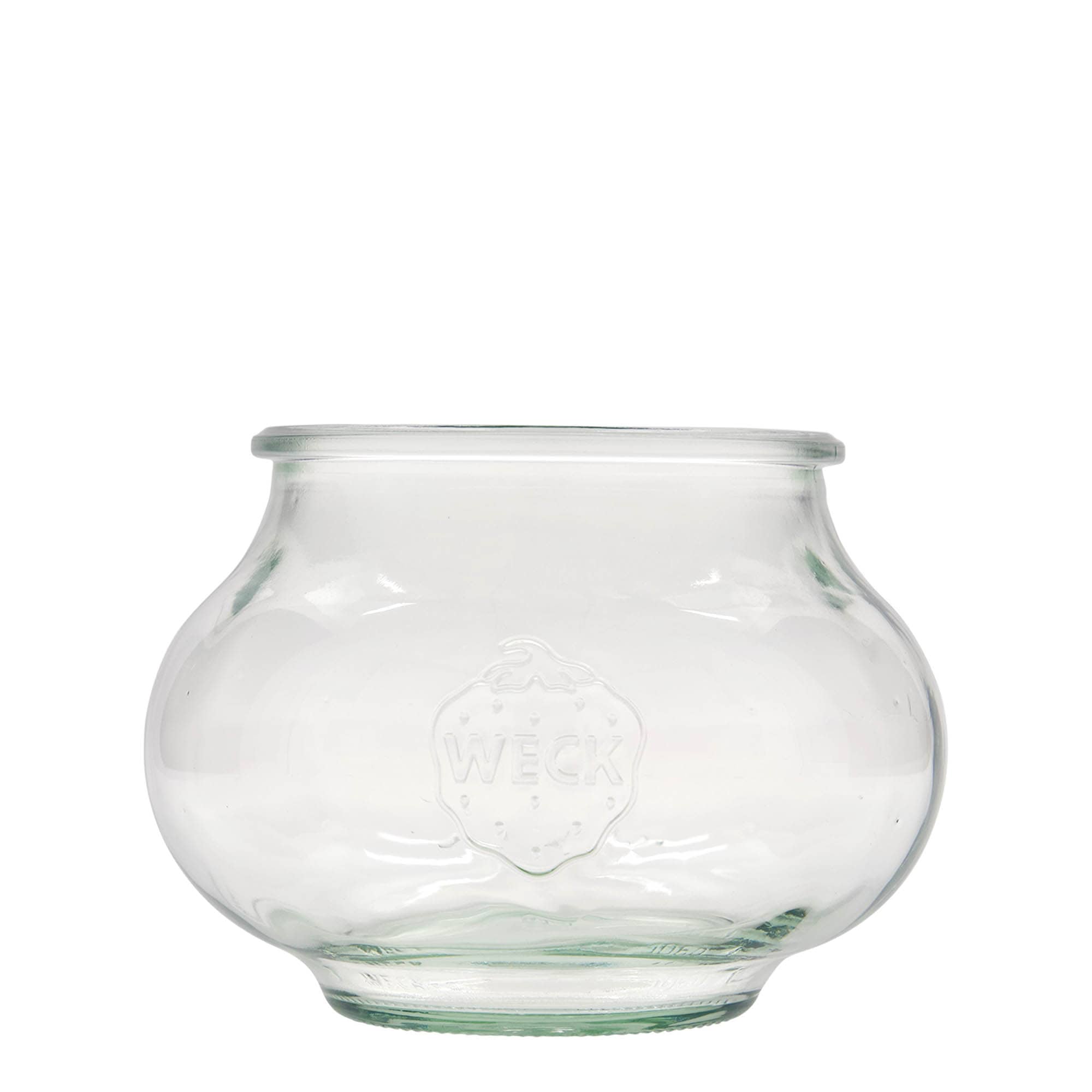 4x 1062 ml bocal décoratif WECK avec couvercle en verre RR 100
