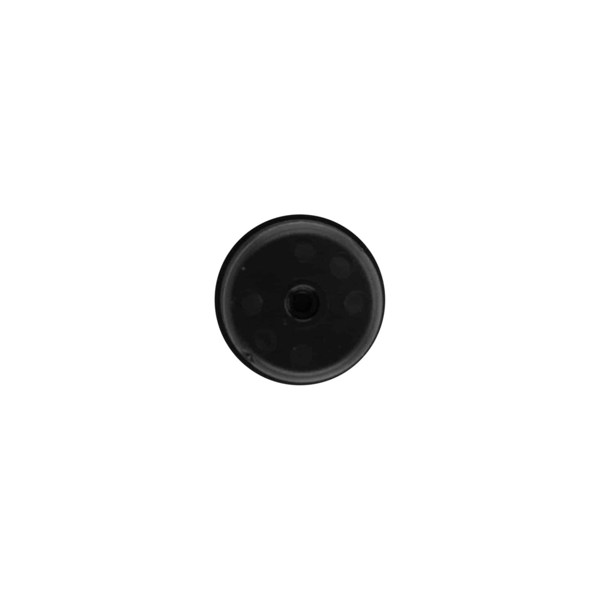 Flacon airless tête de pompe 'Nano', plastique PP, noir