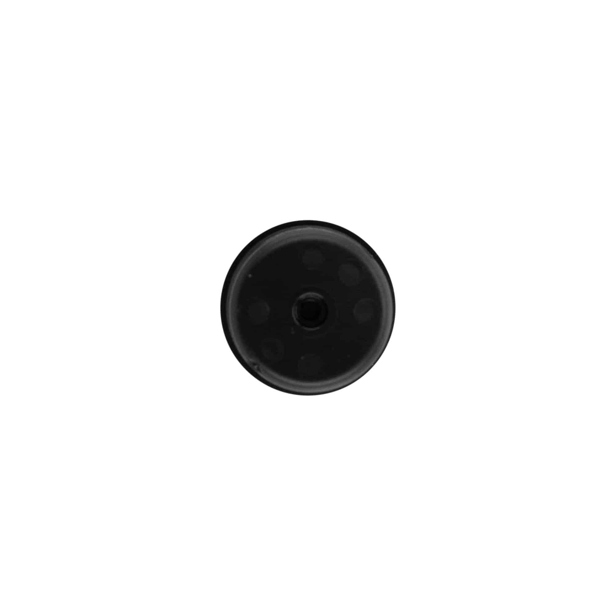 Pompe distributeur sans air « Nano », plastique PP, noir