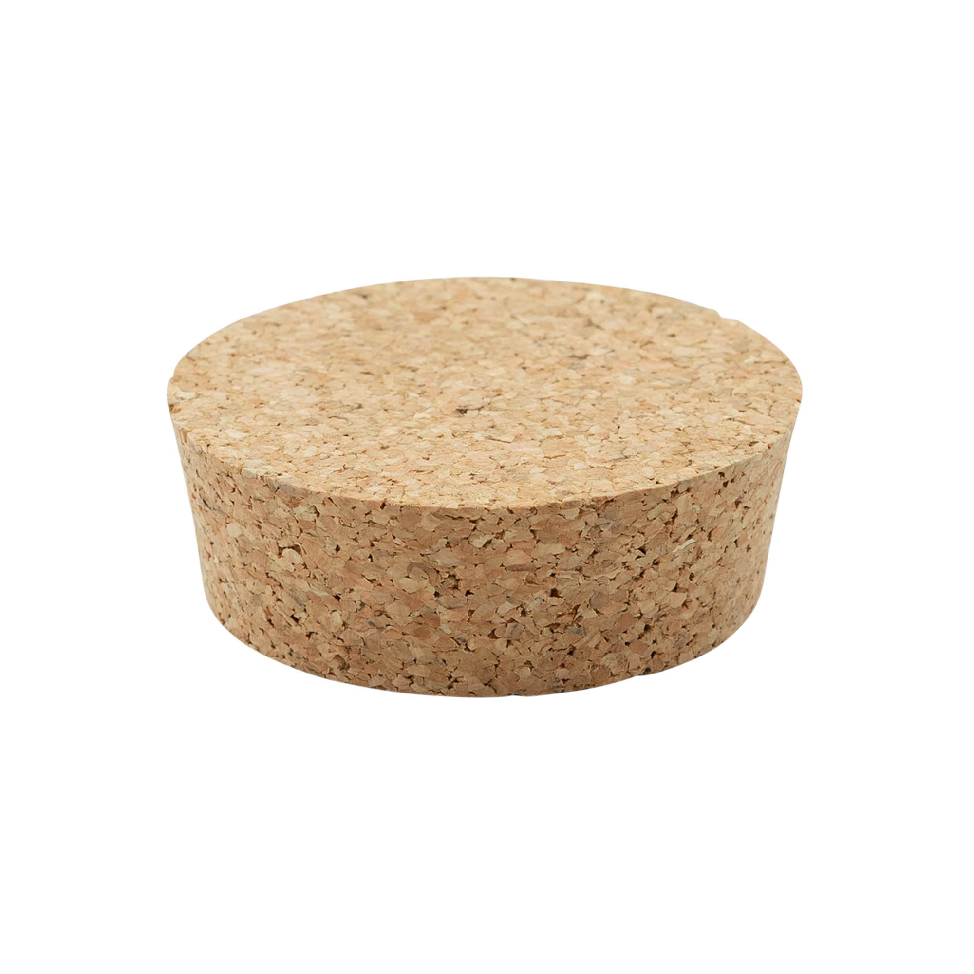 Bouchon pointu 54-60 x 27, liège pressé, beige, pour embouchure : liège