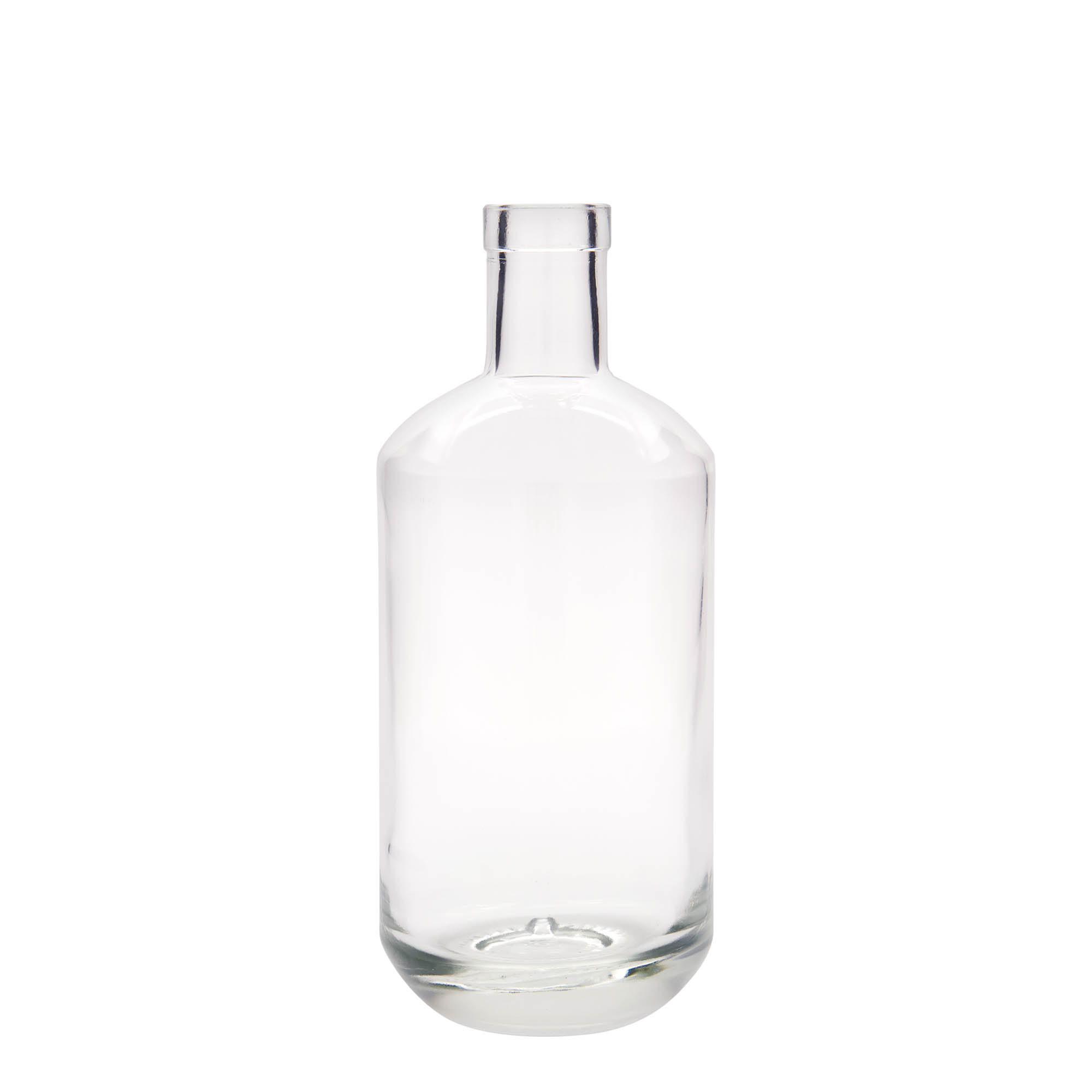 Bouteille en verre 700 ml 'Vienne', ouverture : bouchon en liège Bouteille en verre 700 ml 'Vienne', ouverture : bouchon en liège
