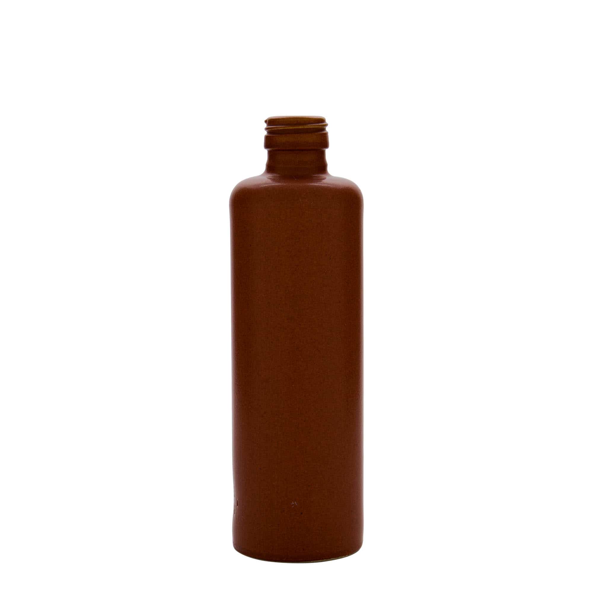 Chope en terre cuite 350 ml, grès, rouge-brun, bouchage: PP 31,5 Chope en terre cuite 350 ml, grès, rouge-brun, bouchage: PP 31,5