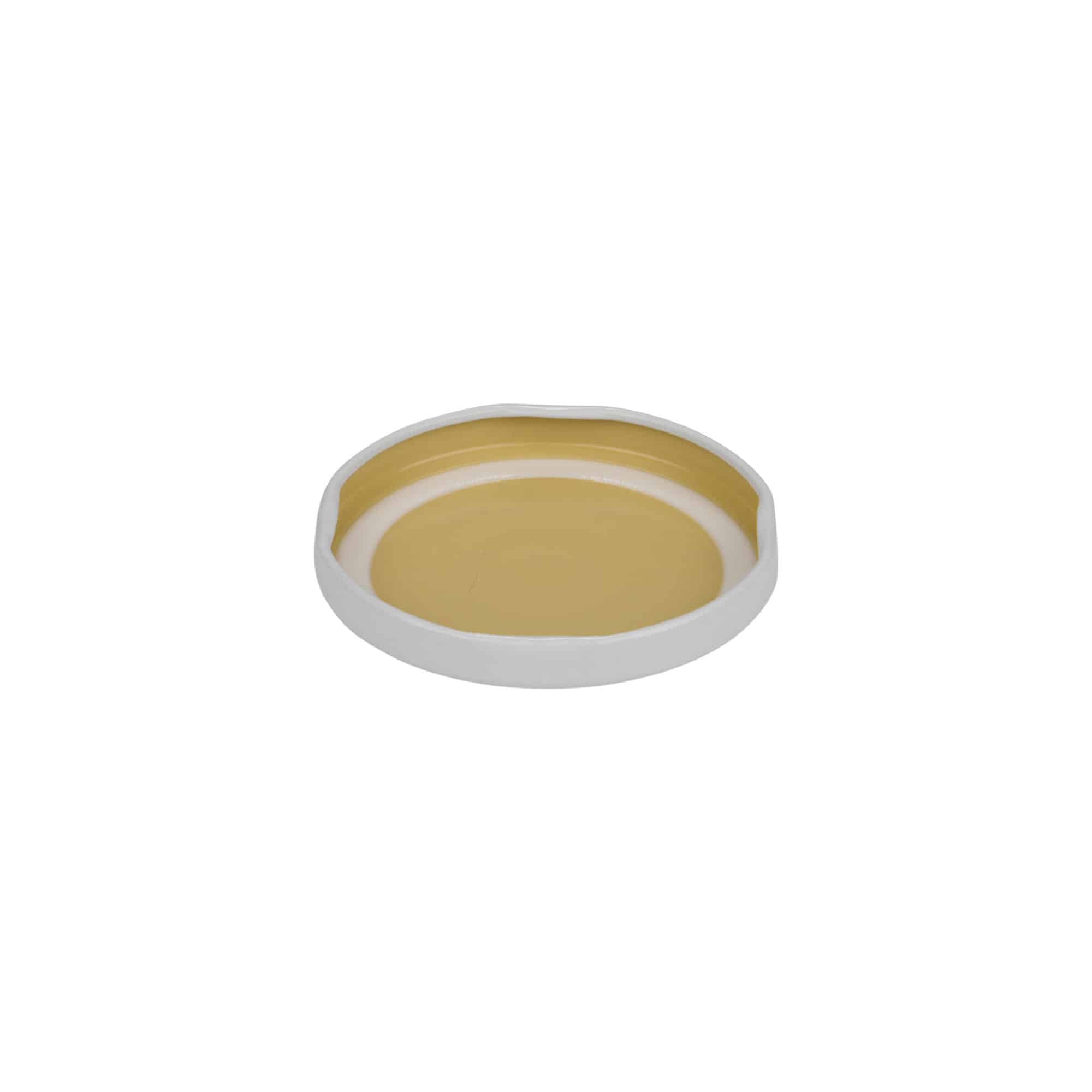 Couvercle Twist-Off, fer blanc, blanc, pour bouchage: TO 63