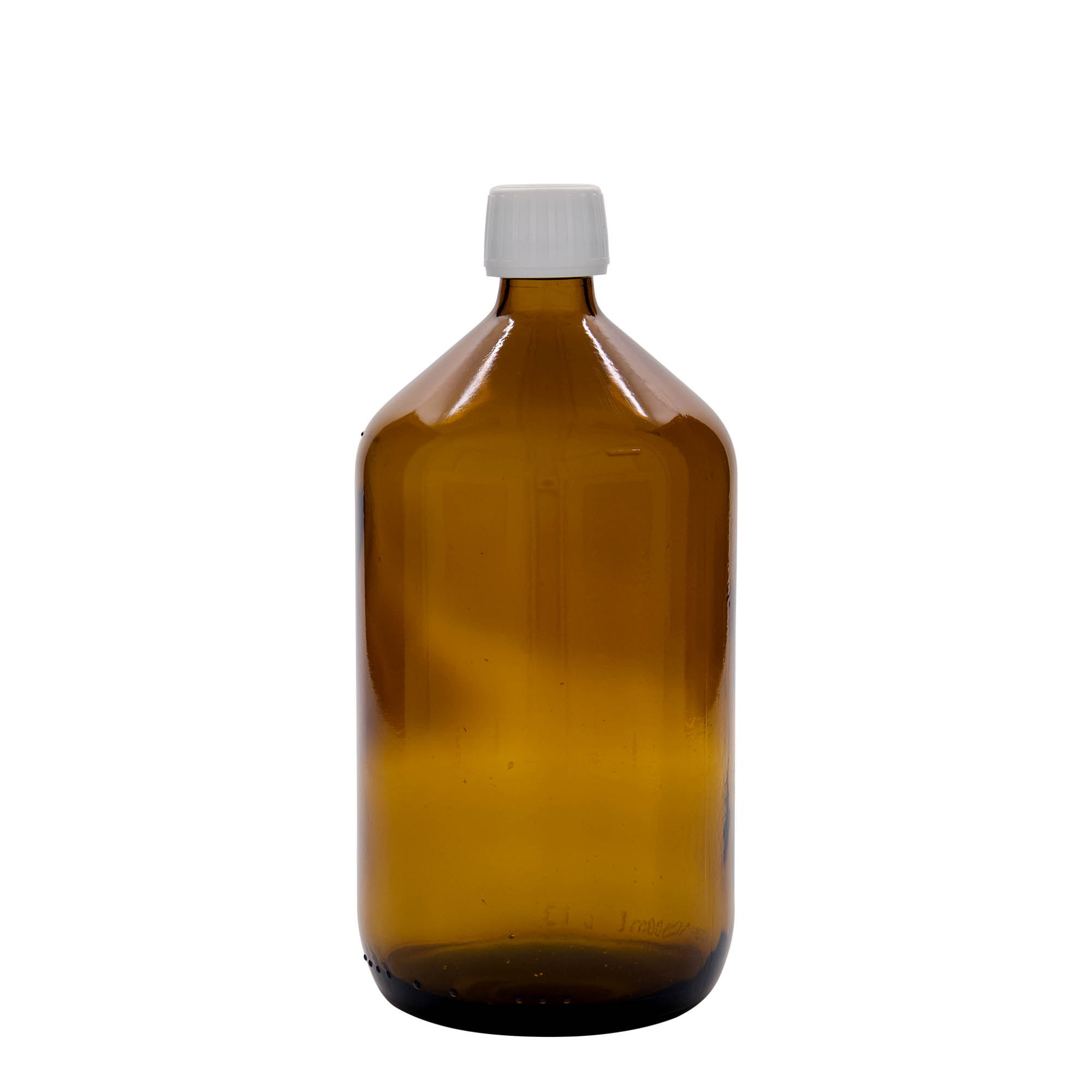 Flacon médical 1 000 ml, brun, verre, ouverture : PP 28 Flacon médical 1 000 ml, brun, verre, ouverture : PP 28