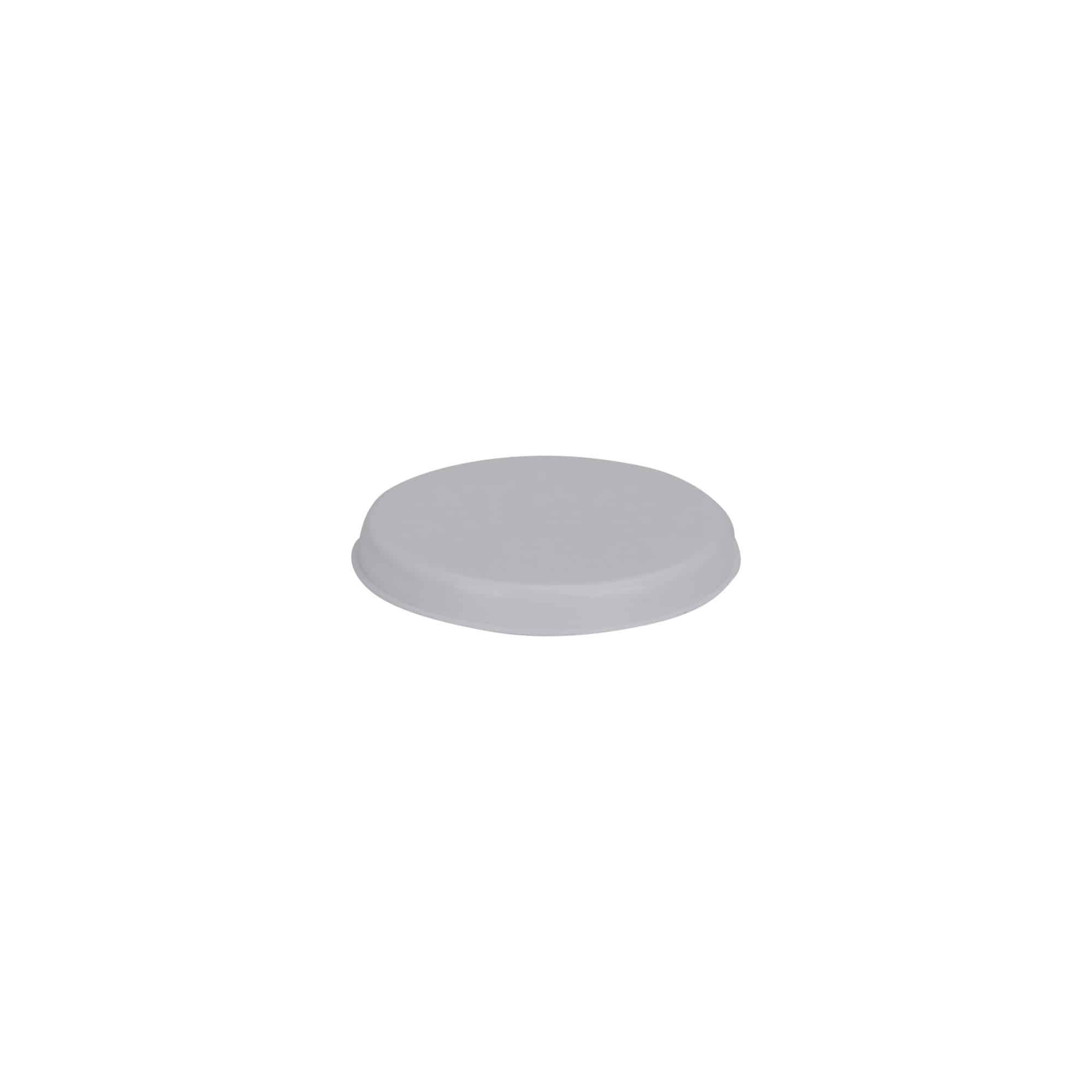 Couvertures pour 100 ml 'Magic', plastique PP, blanc